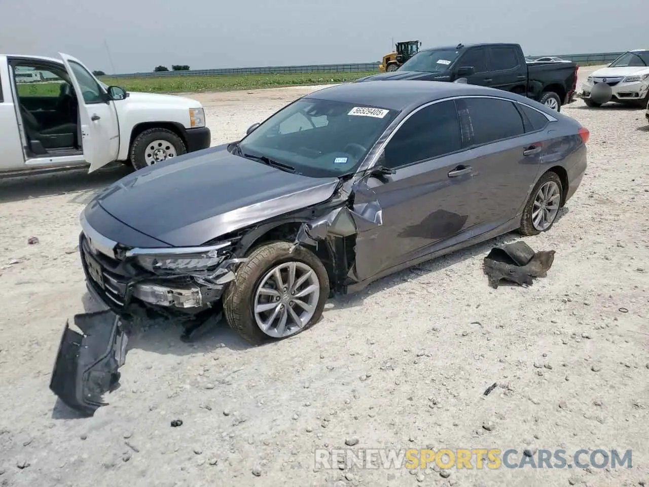 1 Photograph of a damaged car 1HGCV1F14MA078982 HONDA ACCORD 2021