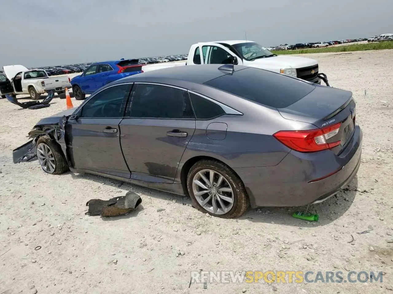 2 Photograph of a damaged car 1HGCV1F14MA078982 HONDA ACCORD 2021