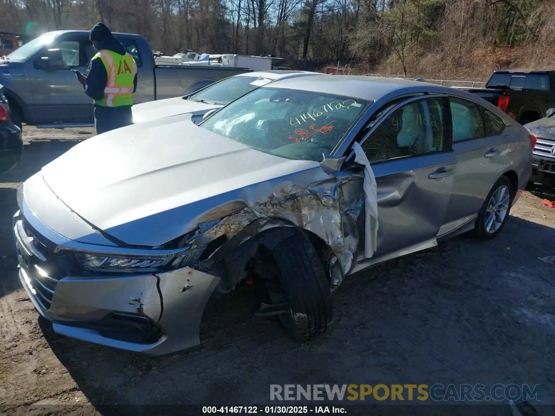 2 Photograph of a damaged car 1HGCV1F14MA083776 HONDA ACCORD 2021