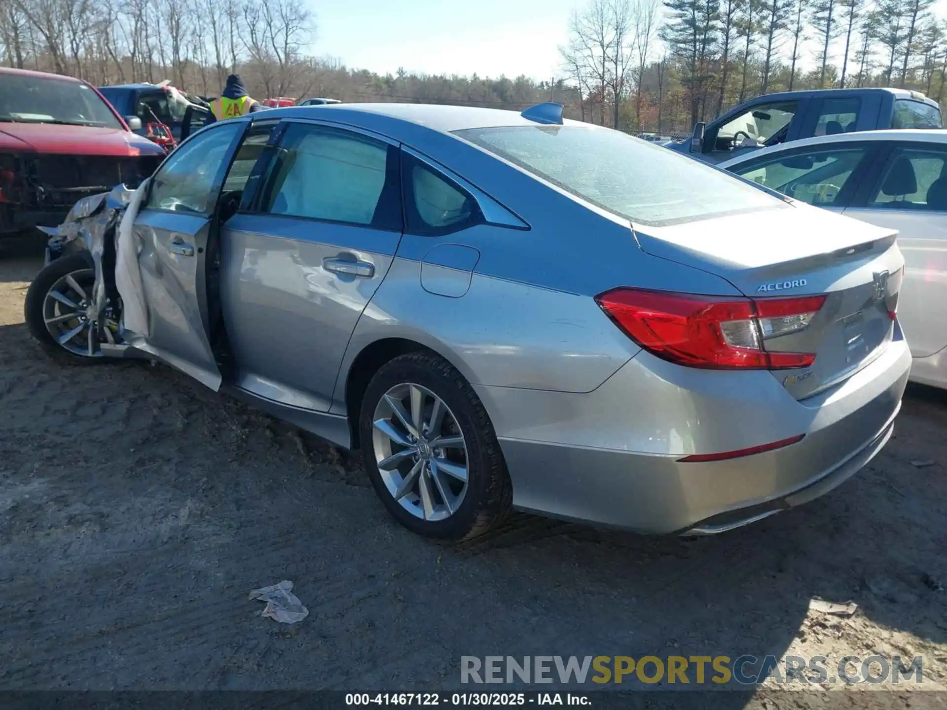 3 Photograph of a damaged car 1HGCV1F14MA083776 HONDA ACCORD 2021