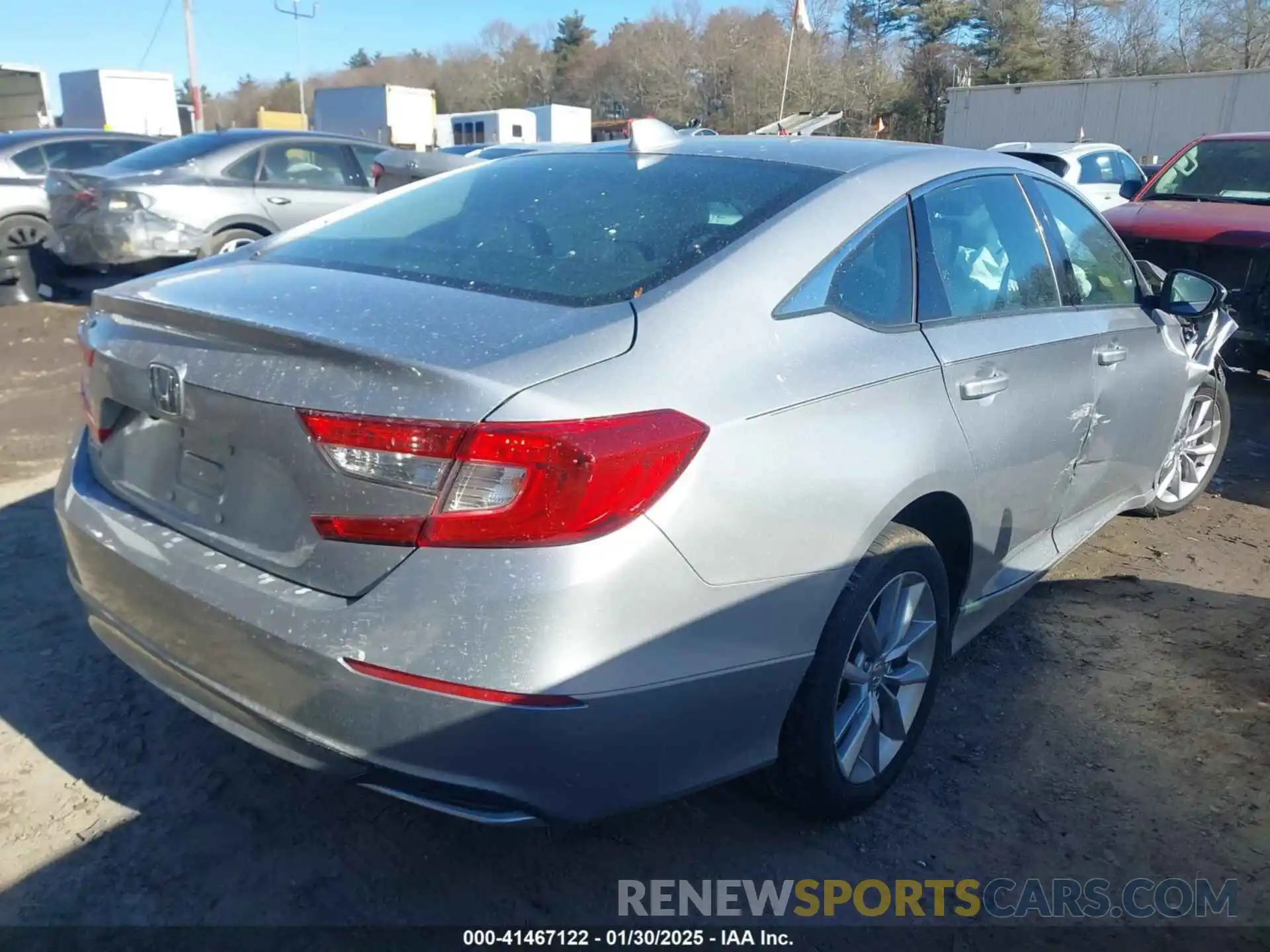 4 Photograph of a damaged car 1HGCV1F14MA083776 HONDA ACCORD 2021