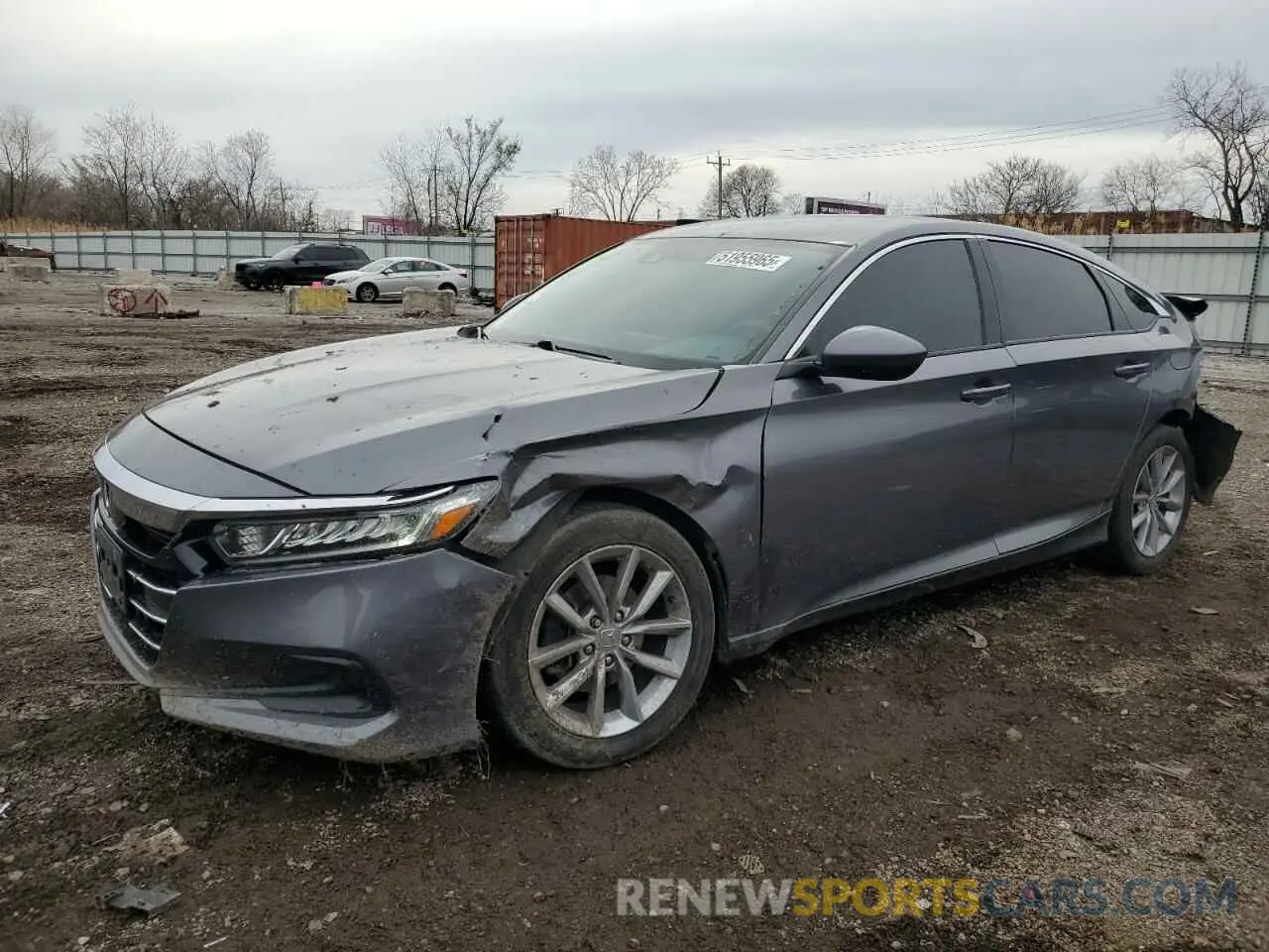 1 Photograph of a damaged car 1HGCV1F14MA117540 HONDA ACCORD 2021