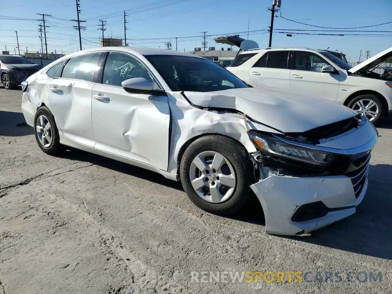 4 Photograph of a damaged car 1HGCV1F14MA124990 HONDA ACCORD 2021