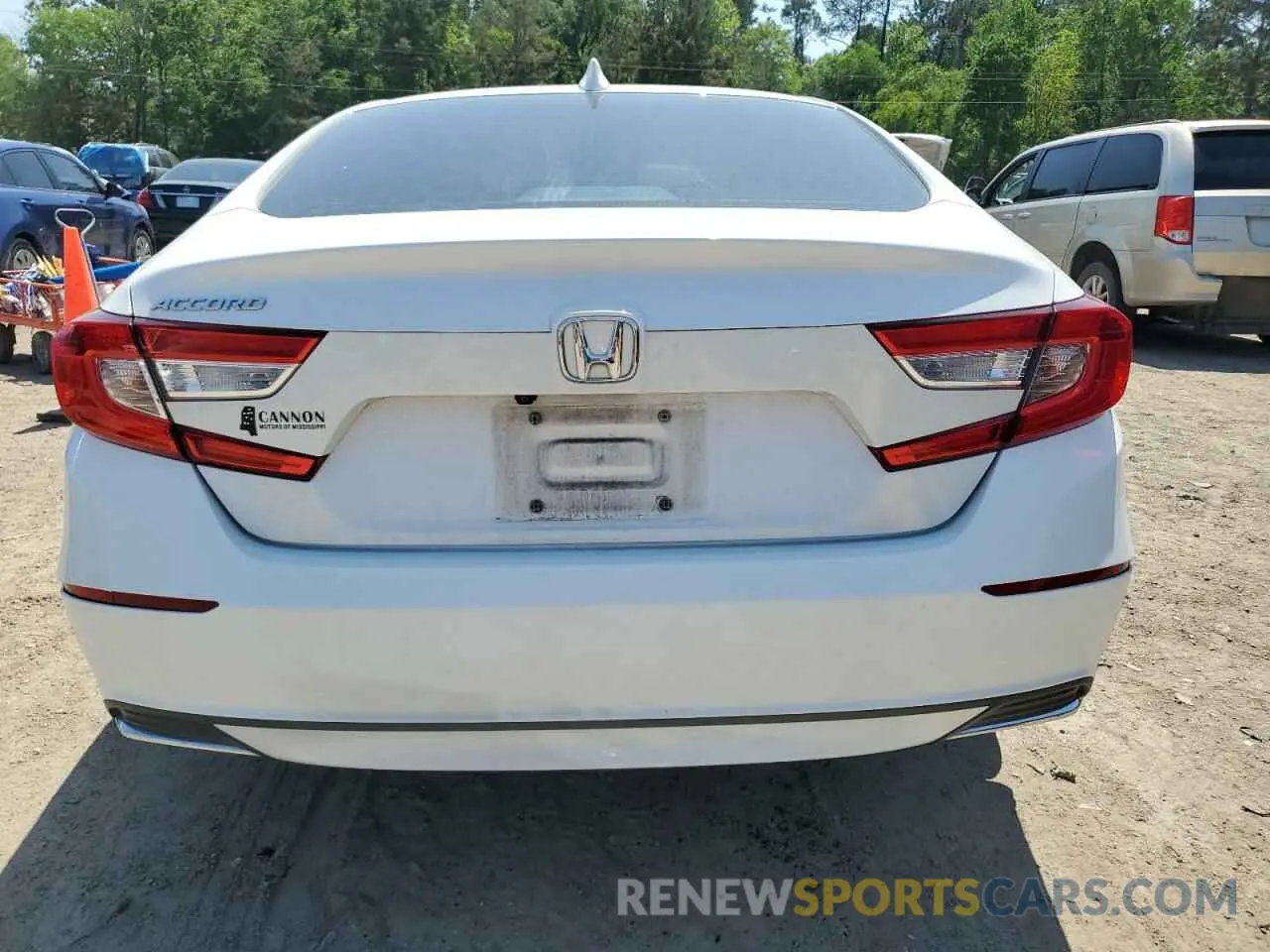 6 Photograph of a damaged car 1HGCV1F15MA038961 HONDA ACCORD 2021