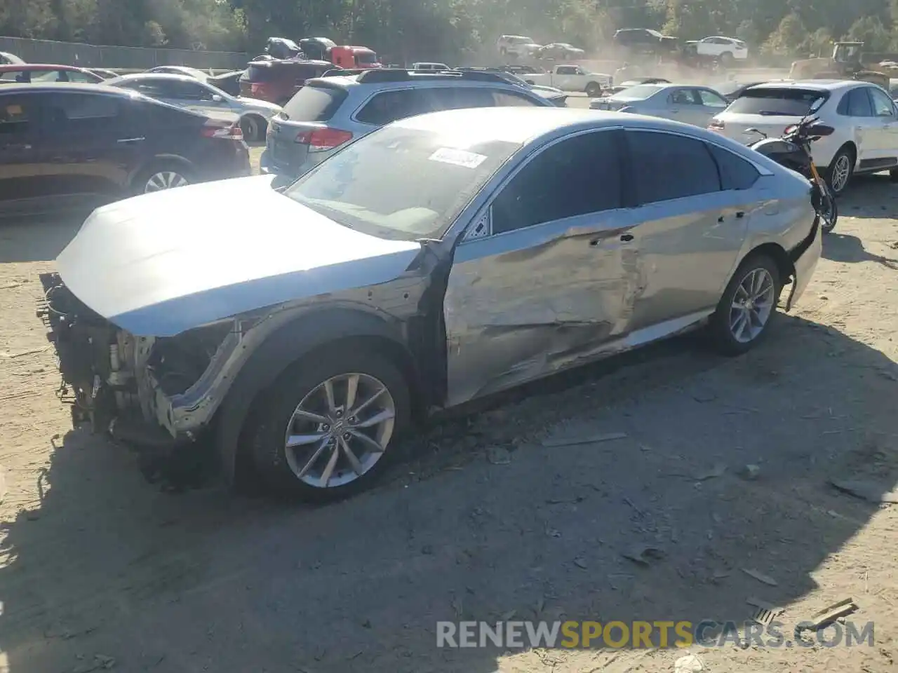 1 Photograph of a damaged car 1HGCV1F15MA062757 HONDA ACCORD 2021