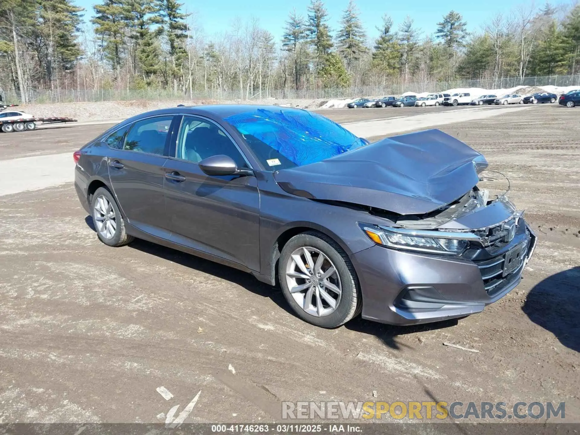 1 Photograph of a damaged car 1HGCV1F15MA067800 HONDA ACCORD 2021