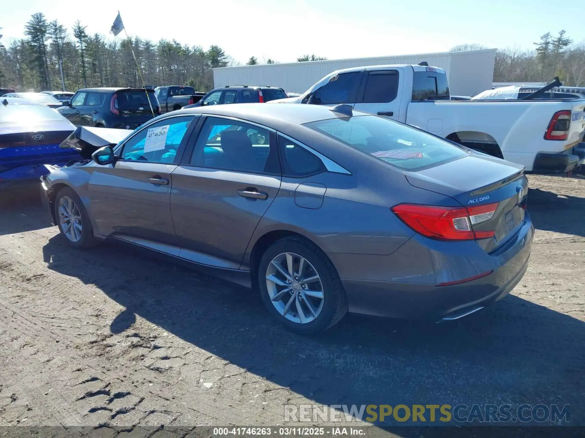 3 Photograph of a damaged car 1HGCV1F15MA067800 HONDA ACCORD 2021
