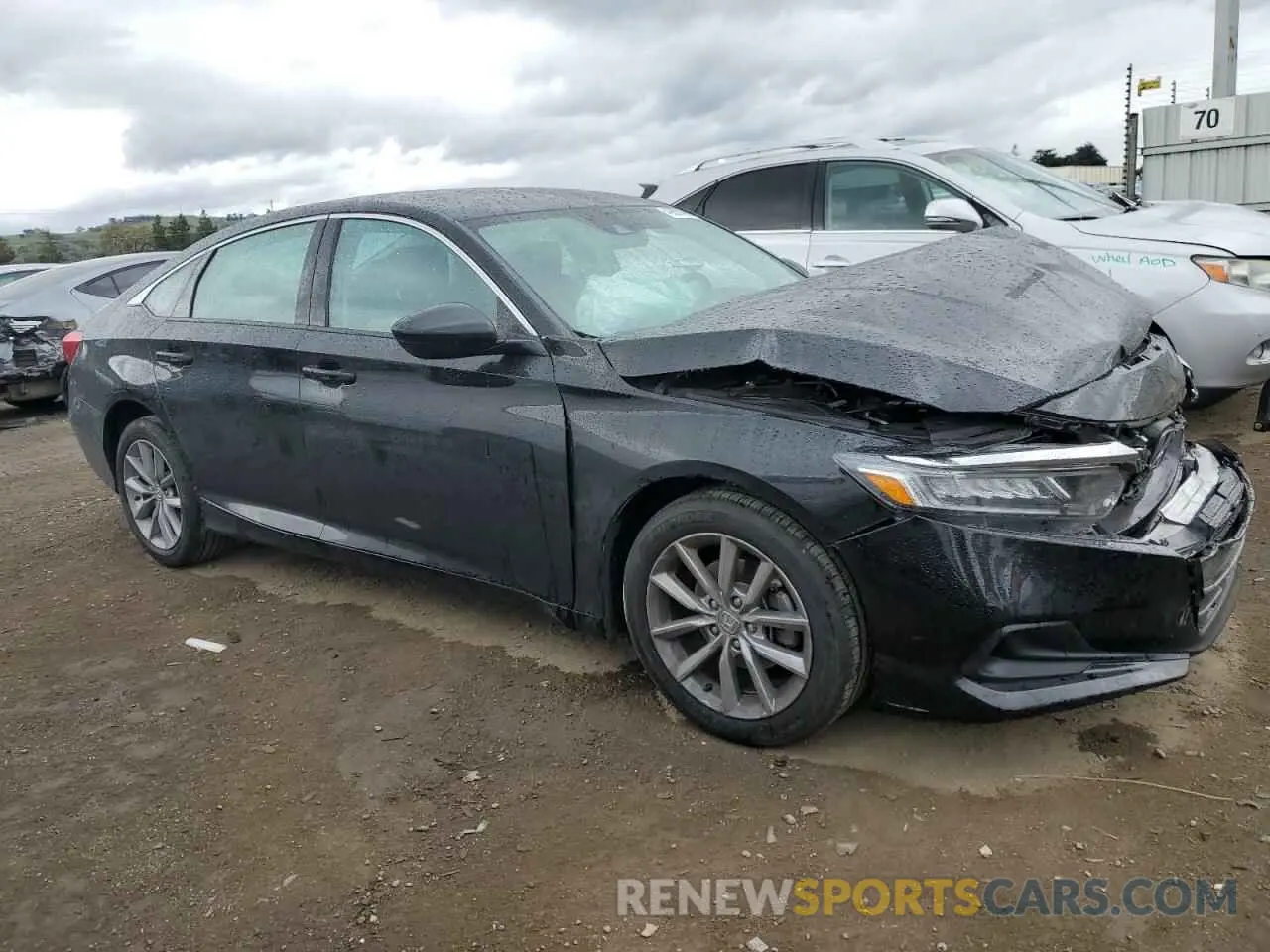 4 Photograph of a damaged car 1HGCV1F15MA085875 HONDA ACCORD 2021