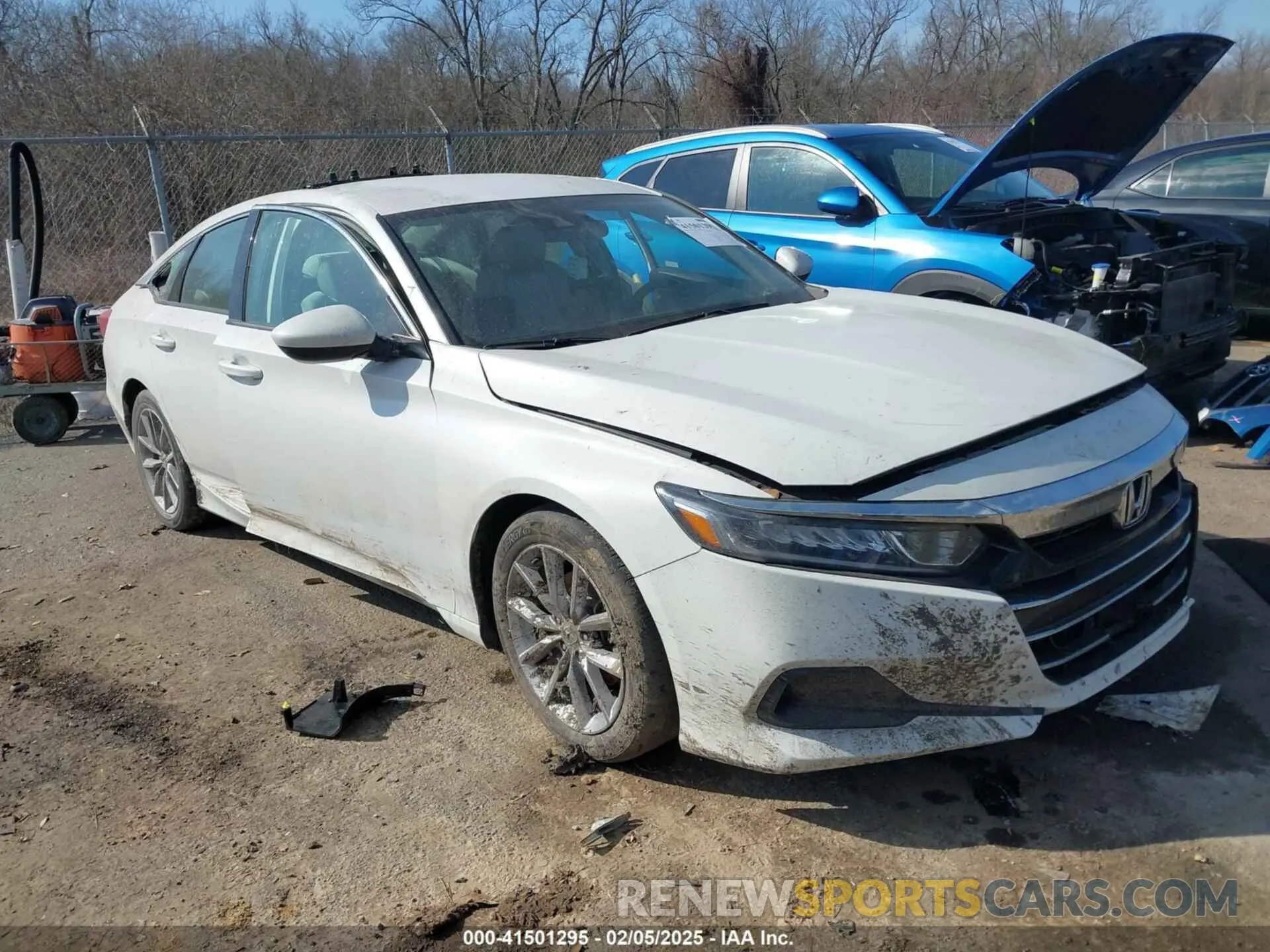 1 Photograph of a damaged car 1HGCV1F15MA120351 HONDA ACCORD 2021