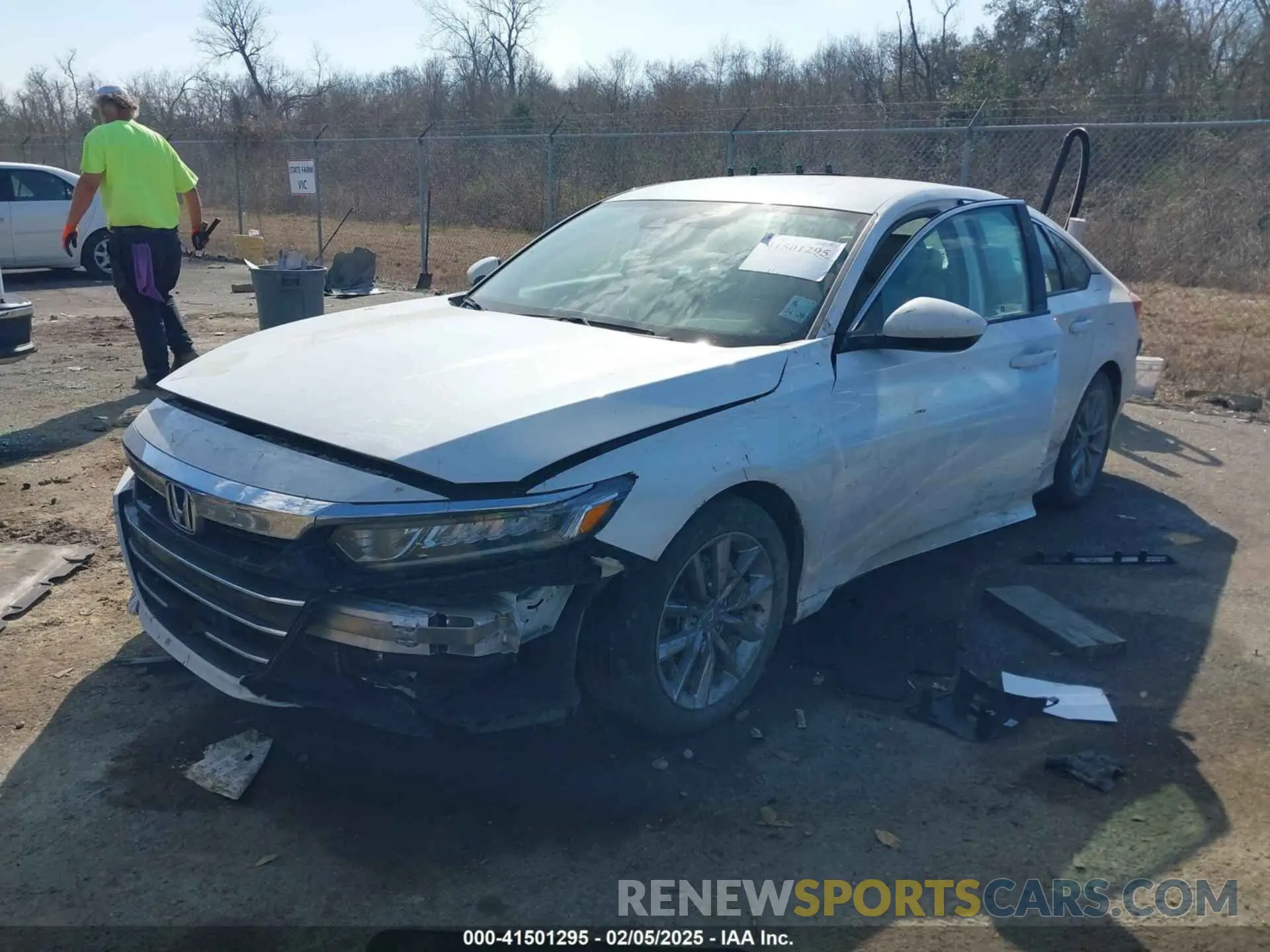 2 Photograph of a damaged car 1HGCV1F15MA120351 HONDA ACCORD 2021