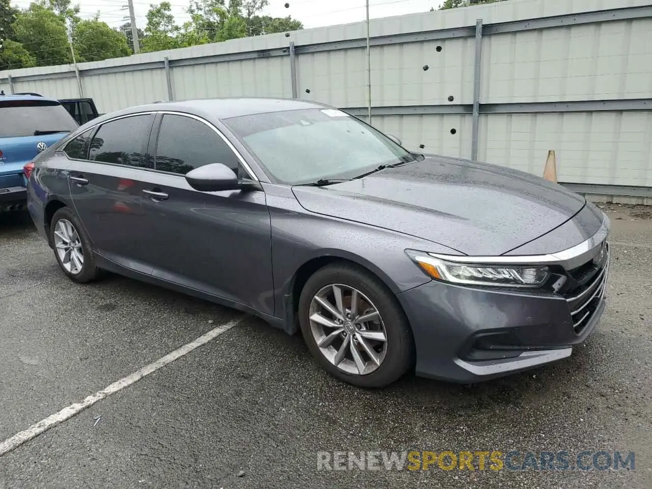 4 Photograph of a damaged car 1HGCV1F16MA004334 HONDA ACCORD 2021