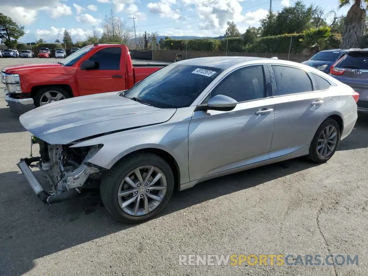 1 Photograph of a damaged car 1HGCV1F16MA025359 HONDA ACCORD 2021