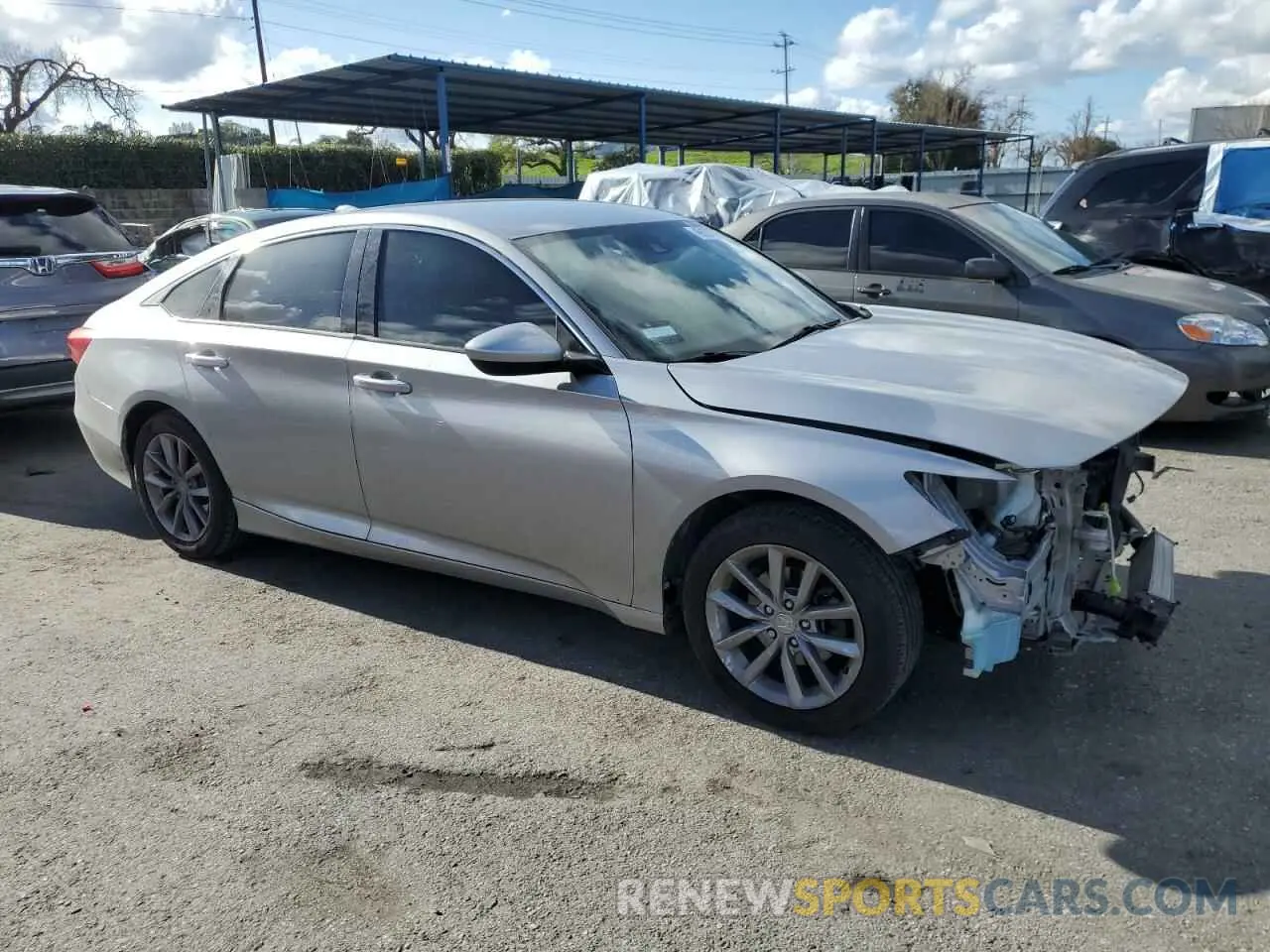 4 Photograph of a damaged car 1HGCV1F16MA025359 HONDA ACCORD 2021