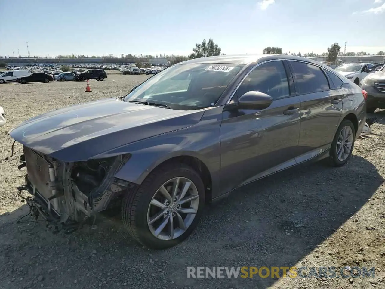1 Photograph of a damaged car 1HGCV1F16MA041917 HONDA ACCORD 2021