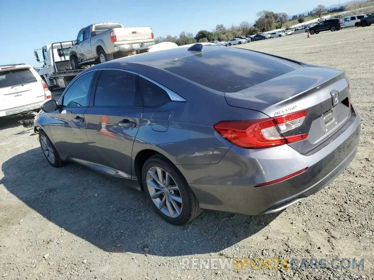 2 Photograph of a damaged car 1HGCV1F16MA041917 HONDA ACCORD 2021