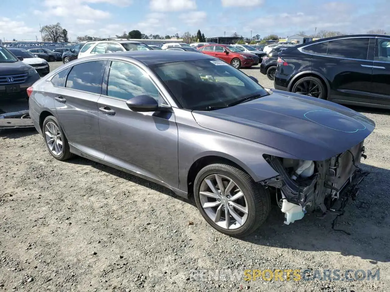 4 Photograph of a damaged car 1HGCV1F16MA041917 HONDA ACCORD 2021