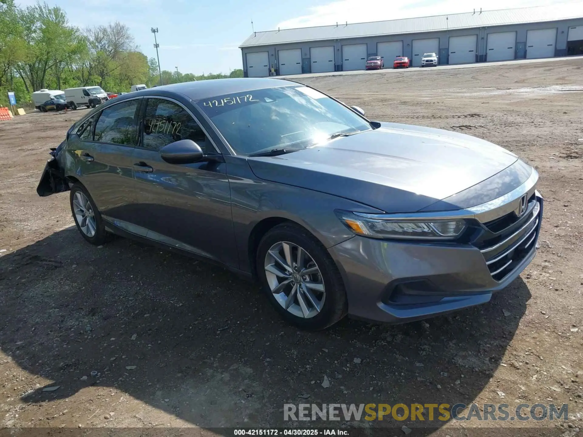 1 Photograph of a damaged car 1HGCV1F16MA047409 HONDA ACCORD 2021