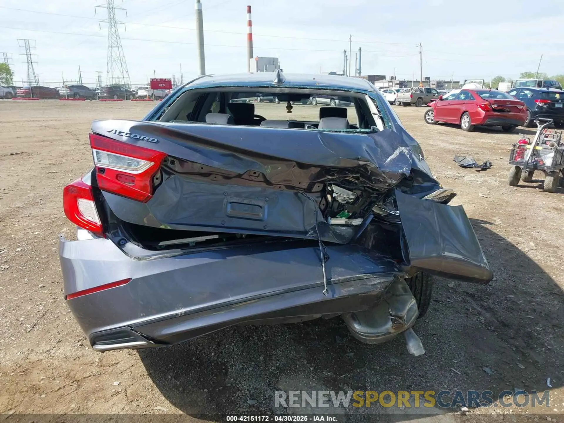 17 Photograph of a damaged car 1HGCV1F16MA047409 HONDA ACCORD 2021