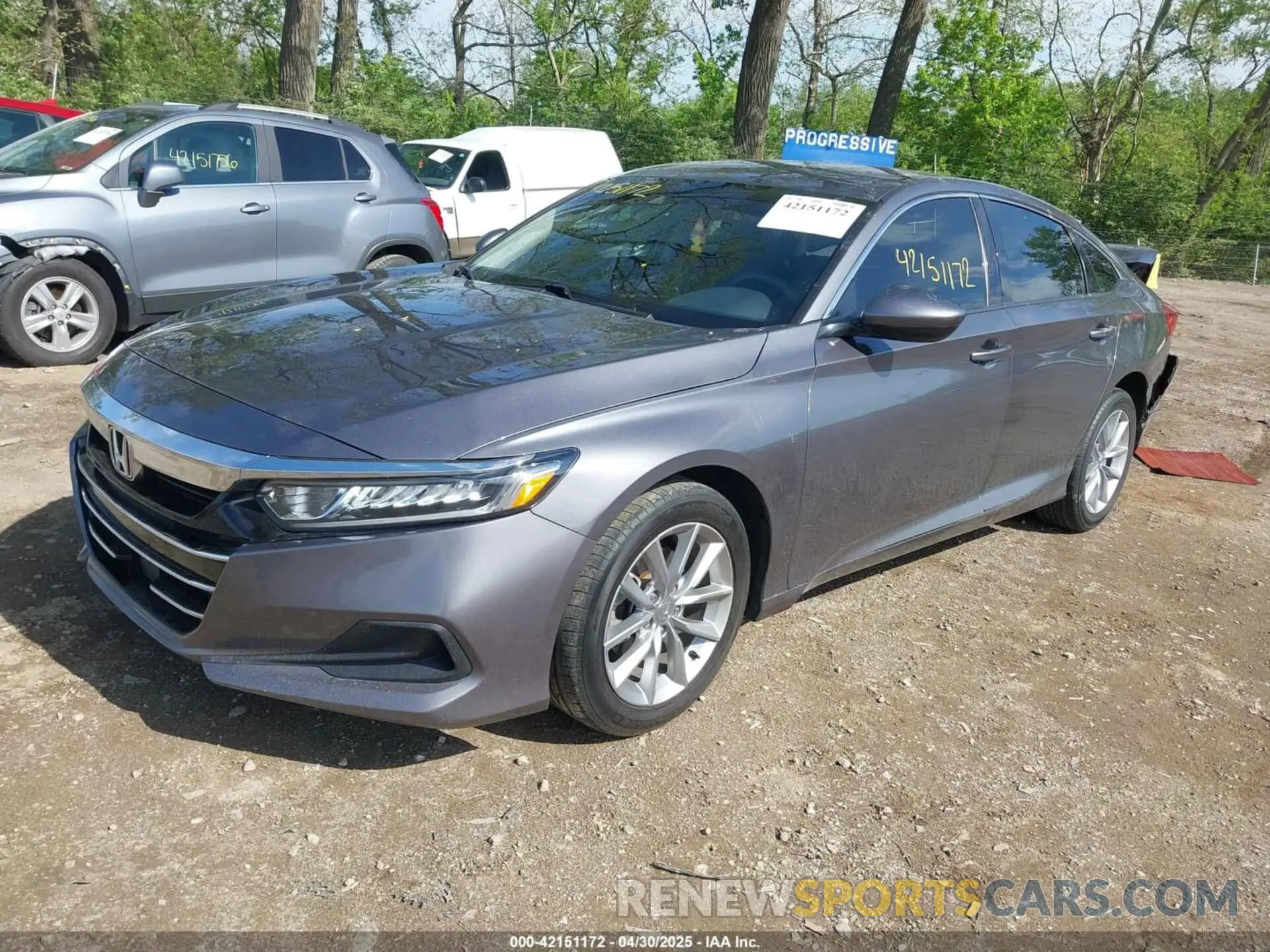 2 Photograph of a damaged car 1HGCV1F16MA047409 HONDA ACCORD 2021