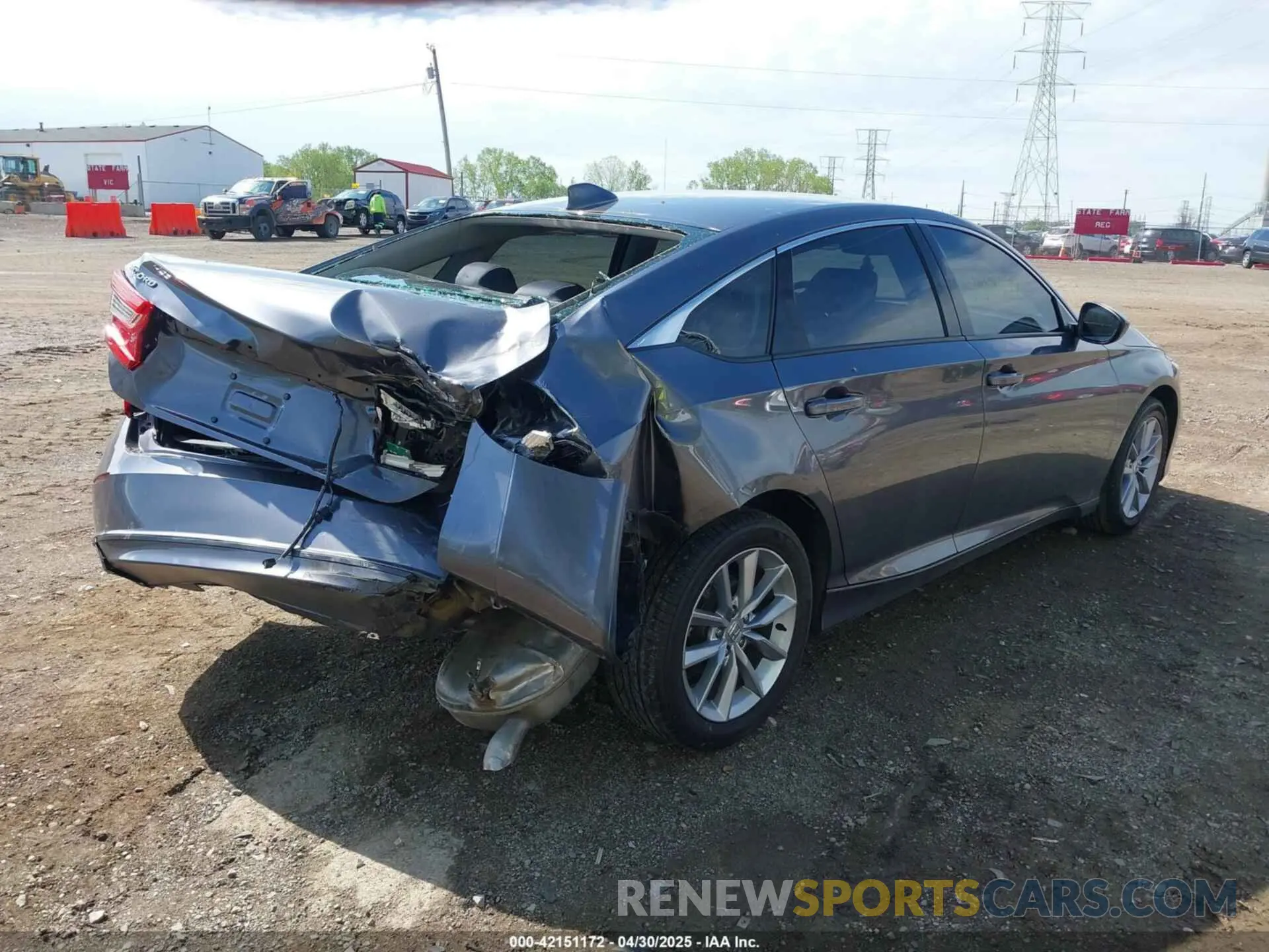 4 Photograph of a damaged car 1HGCV1F16MA047409 HONDA ACCORD 2021