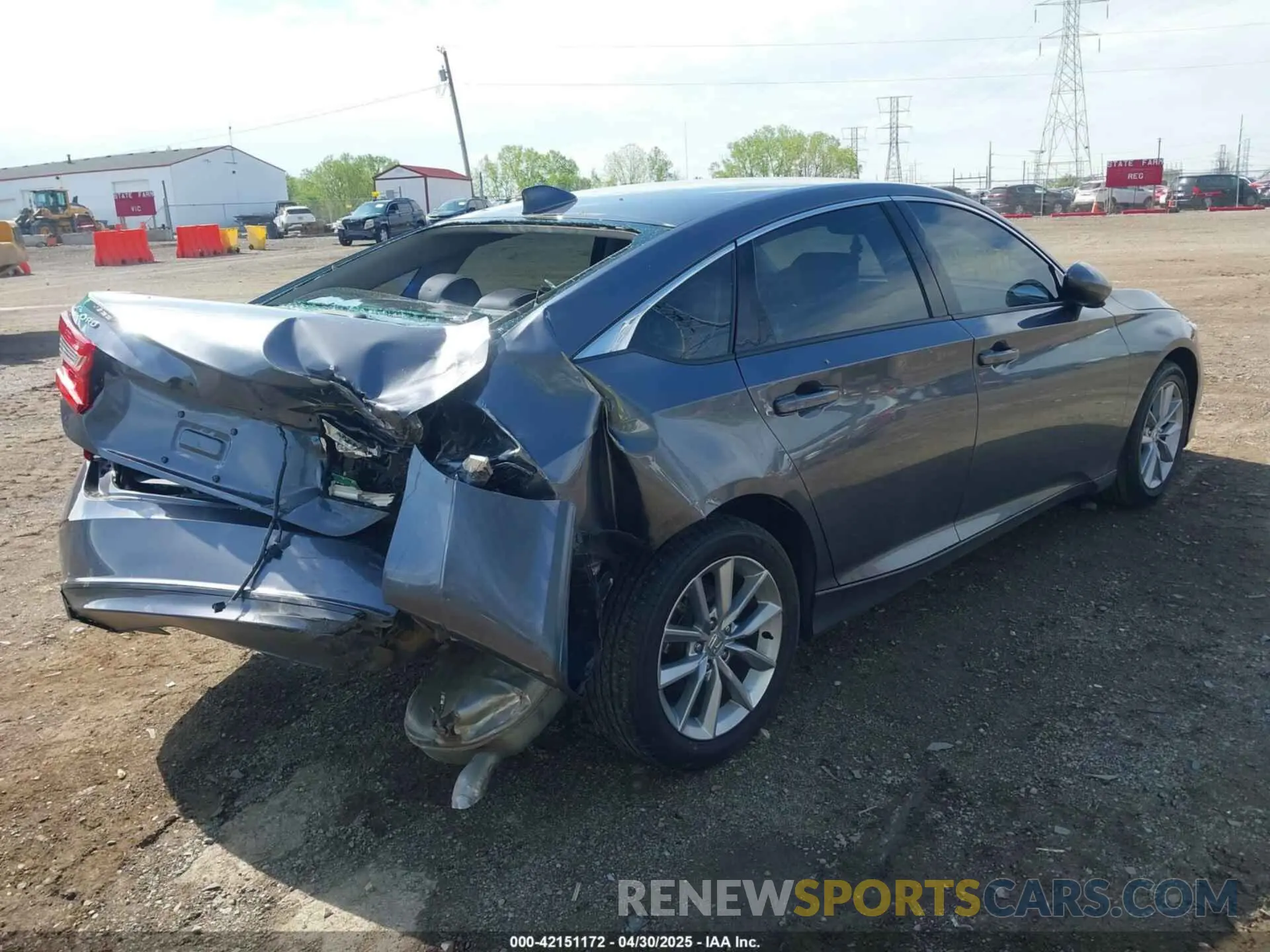 6 Photograph of a damaged car 1HGCV1F16MA047409 HONDA ACCORD 2021