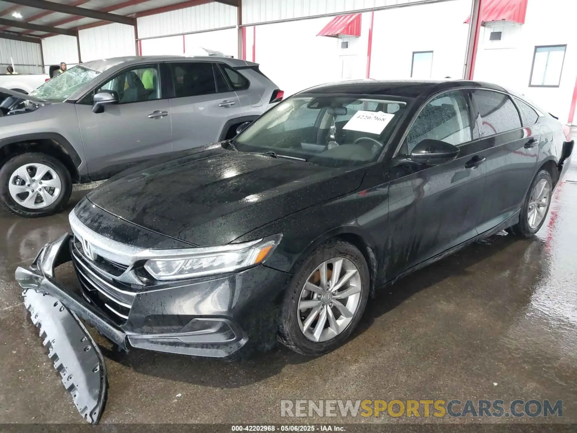 2 Photograph of a damaged car 1HGCV1F16MA050049 HONDA ACCORD 2021