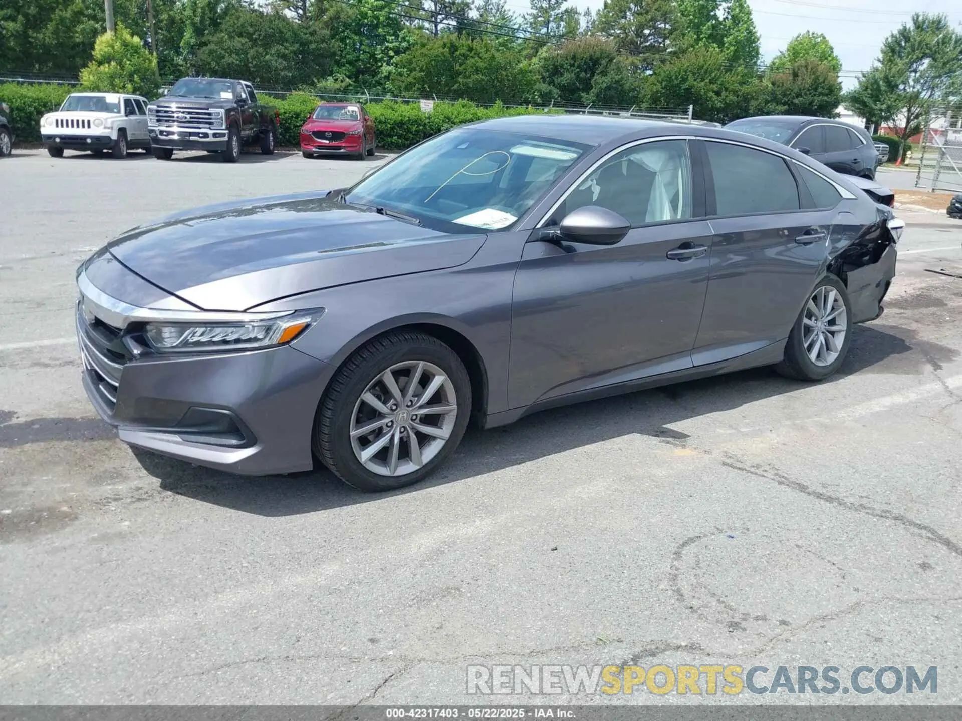 2 Photograph of a damaged car 1HGCV1F16MA053601 HONDA ACCORD 2021