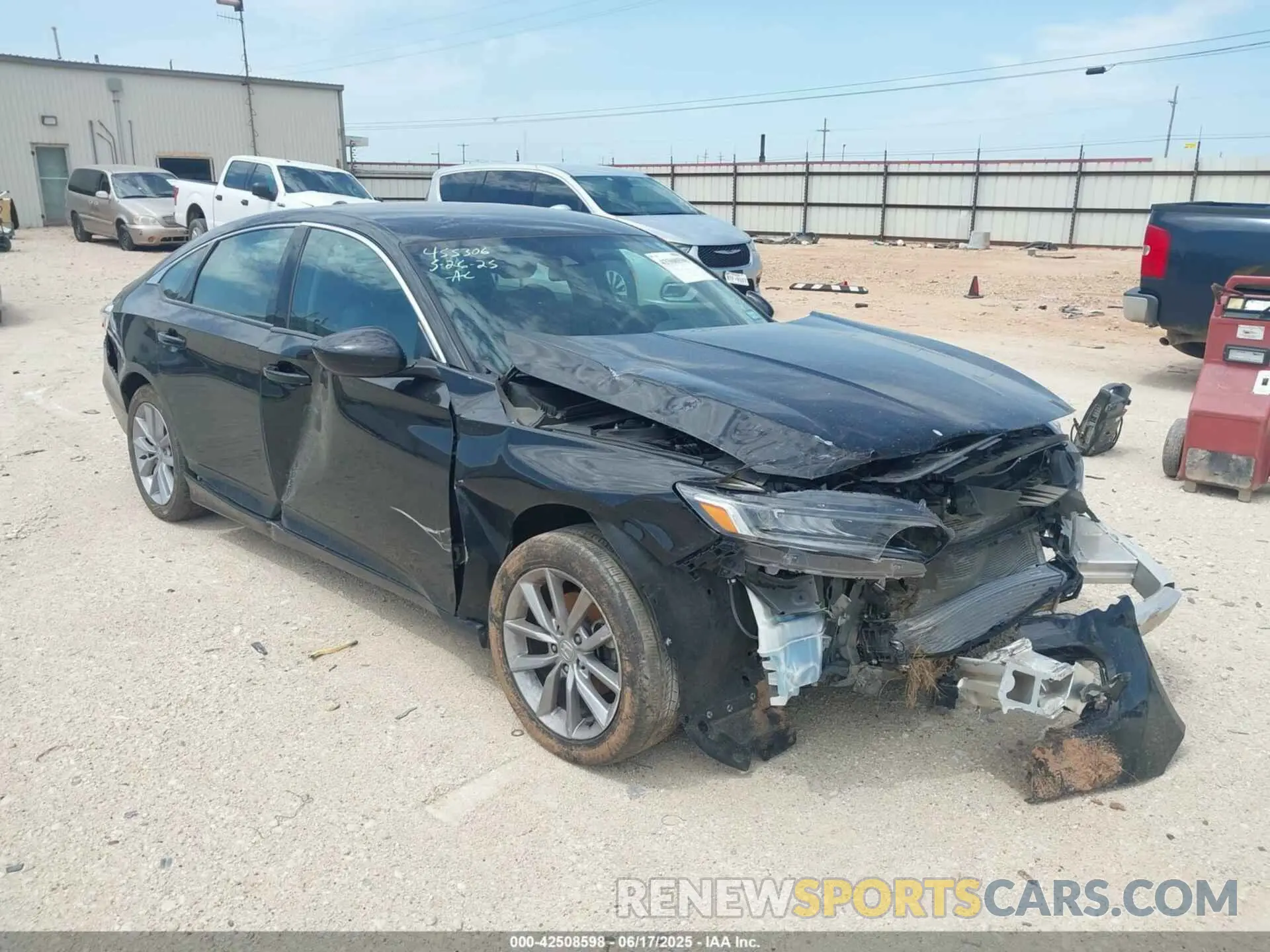 1 Photograph of a damaged car 1HGCV1F16MA109018 HONDA ACCORD 2021