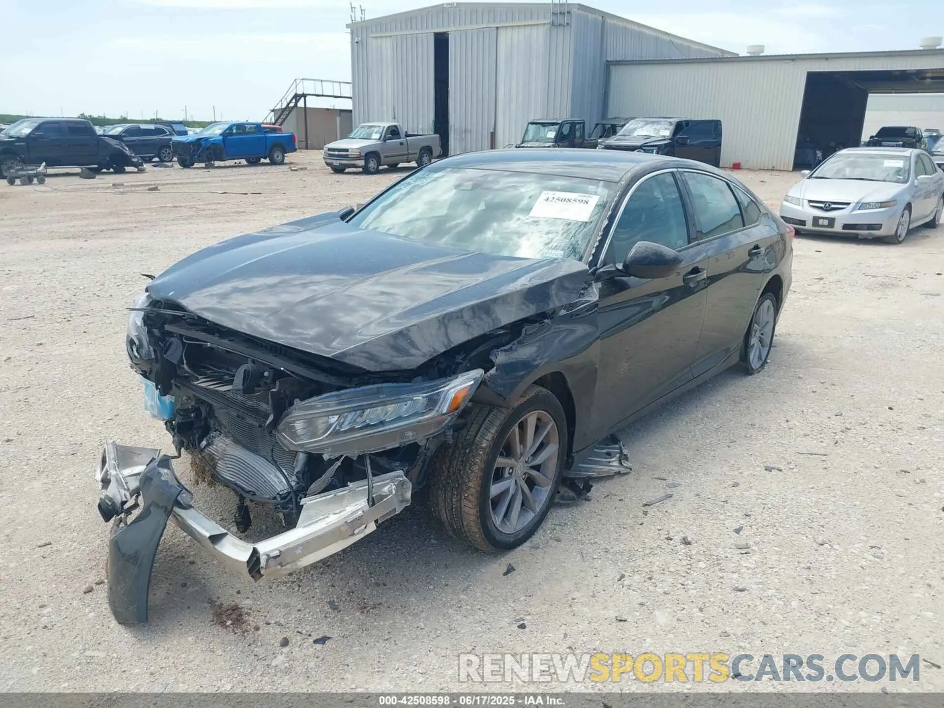 2 Photograph of a damaged car 1HGCV1F16MA109018 HONDA ACCORD 2021