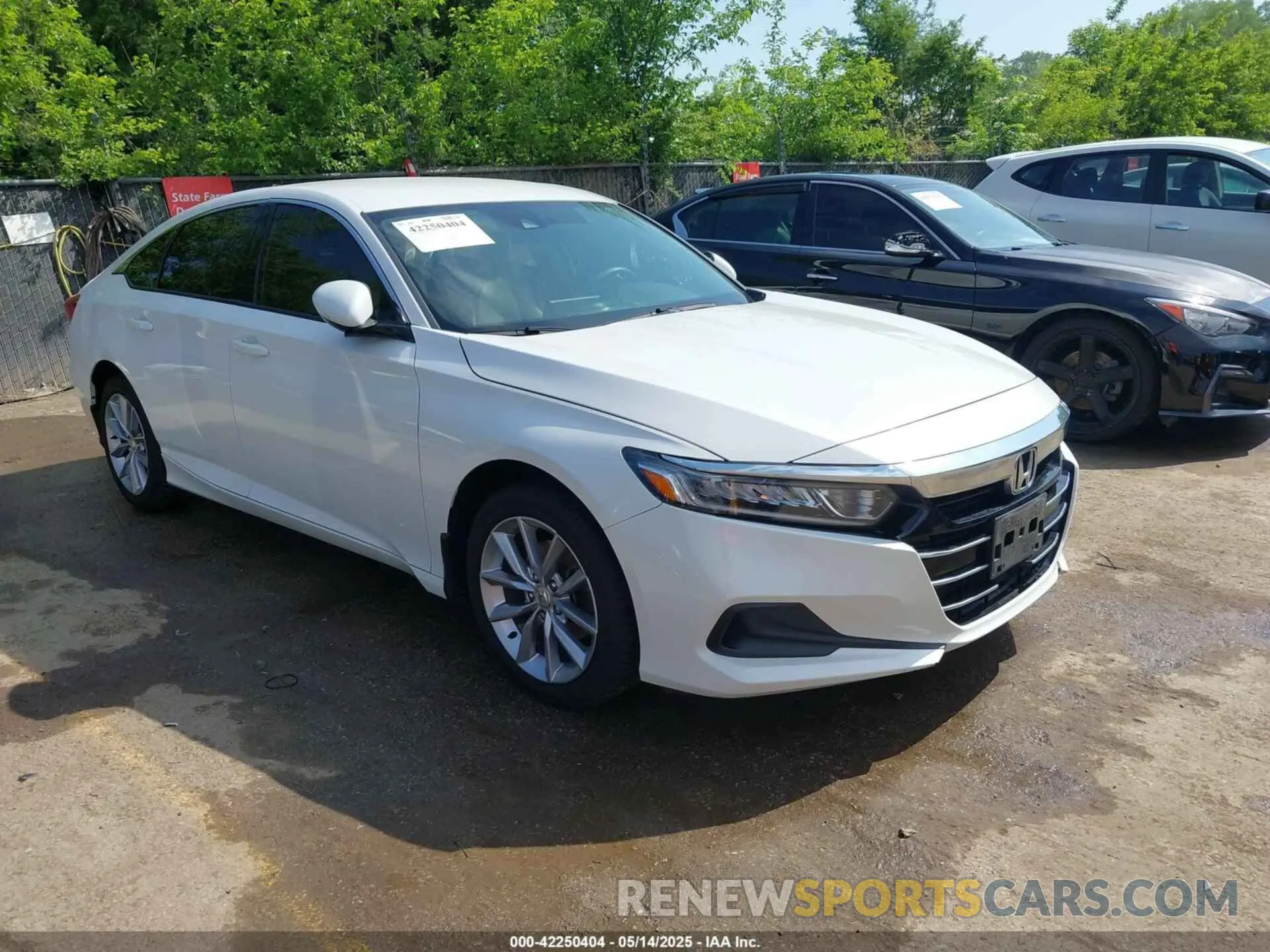 1 Photograph of a damaged car 1HGCV1F17MA002754 HONDA ACCORD 2021