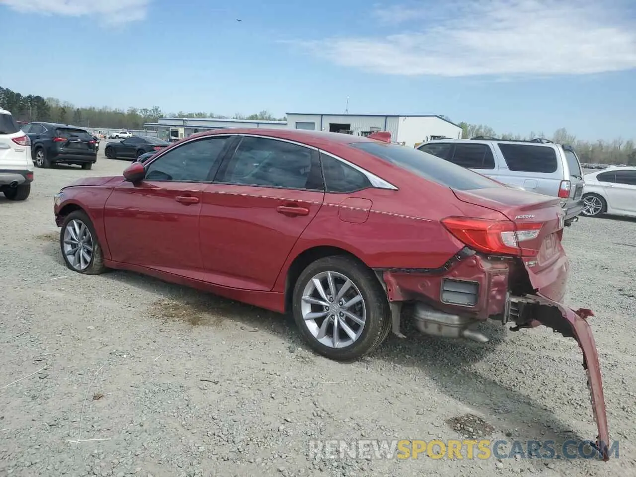 2 Photograph of a damaged car 1HGCV1F17MA036063 HONDA ACCORD 2021