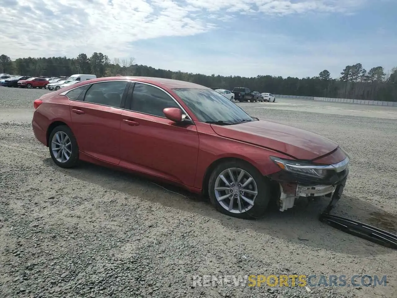 4 Photograph of a damaged car 1HGCV1F17MA036063 HONDA ACCORD 2021