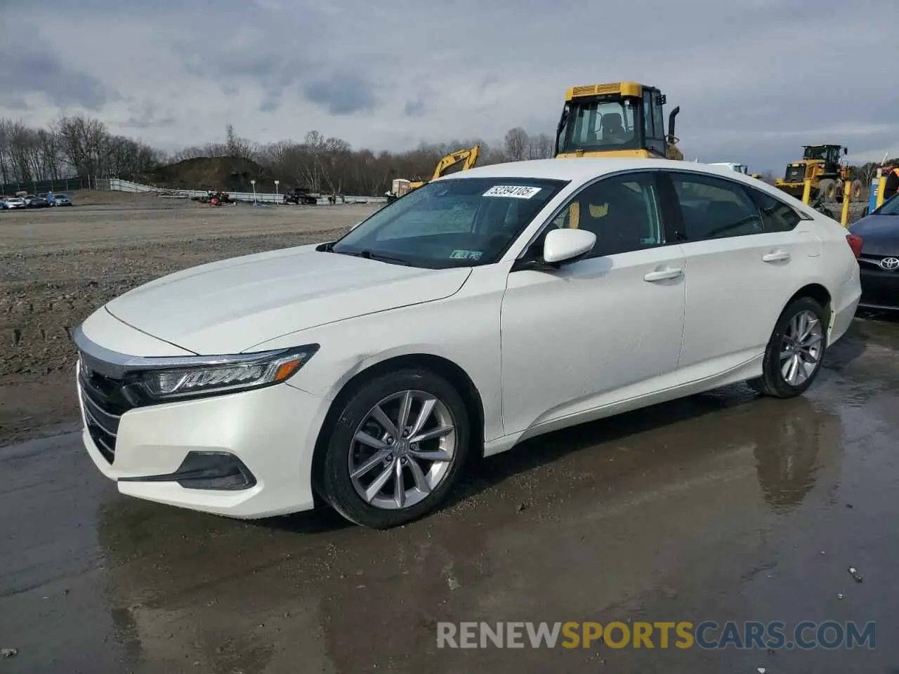 1 Photograph of a damaged car 1HGCV1F17MA041781 HONDA ACCORD 2021