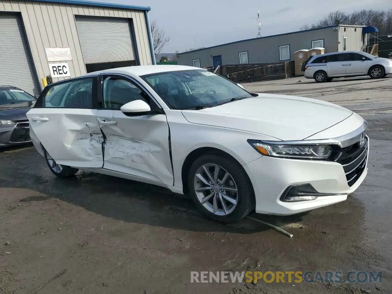 4 Photograph of a damaged car 1HGCV1F17MA041781 HONDA ACCORD 2021