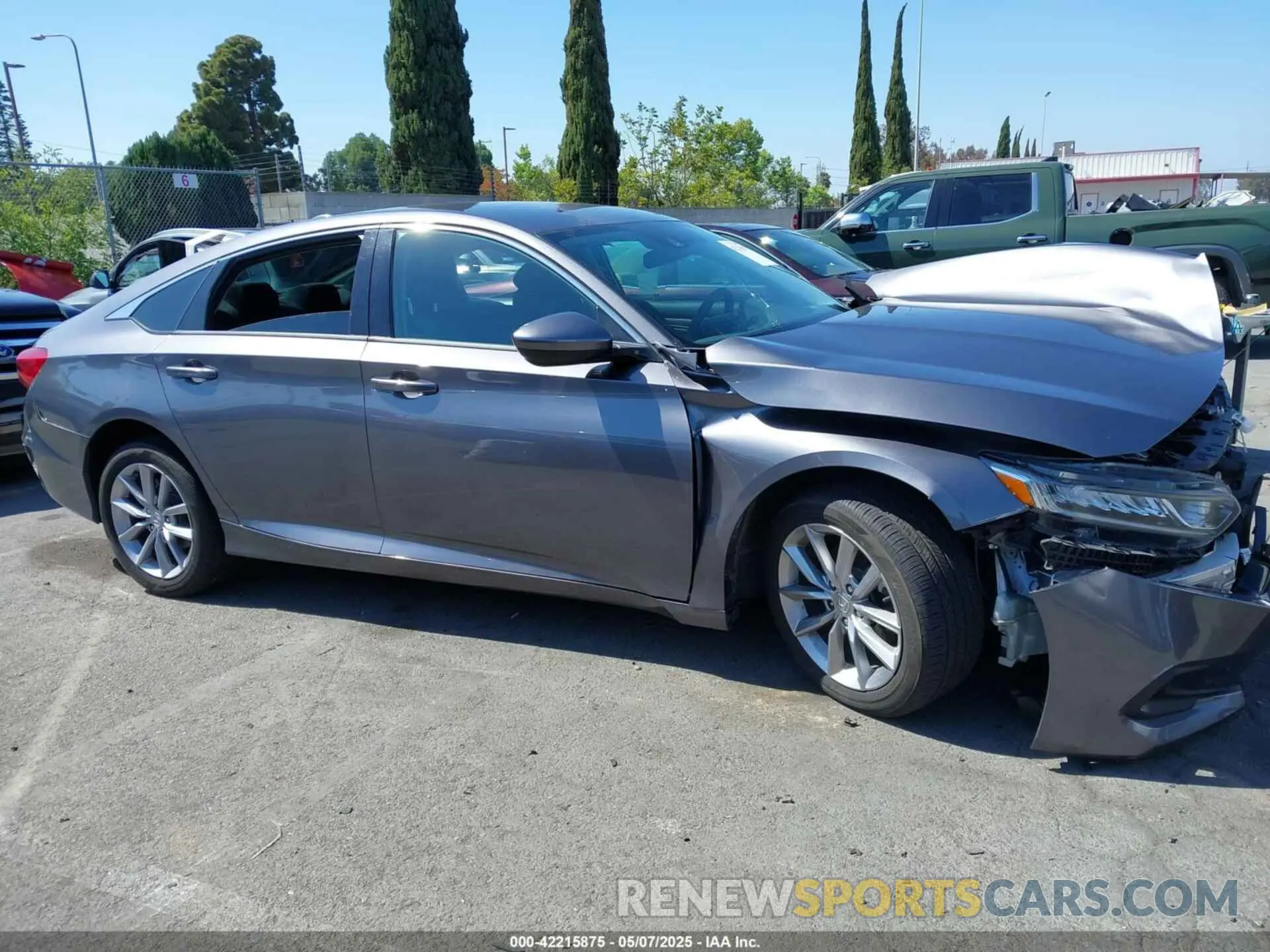 12 Photograph of a damaged car 1HGCV1F17MA042557 HONDA ACCORD 2021