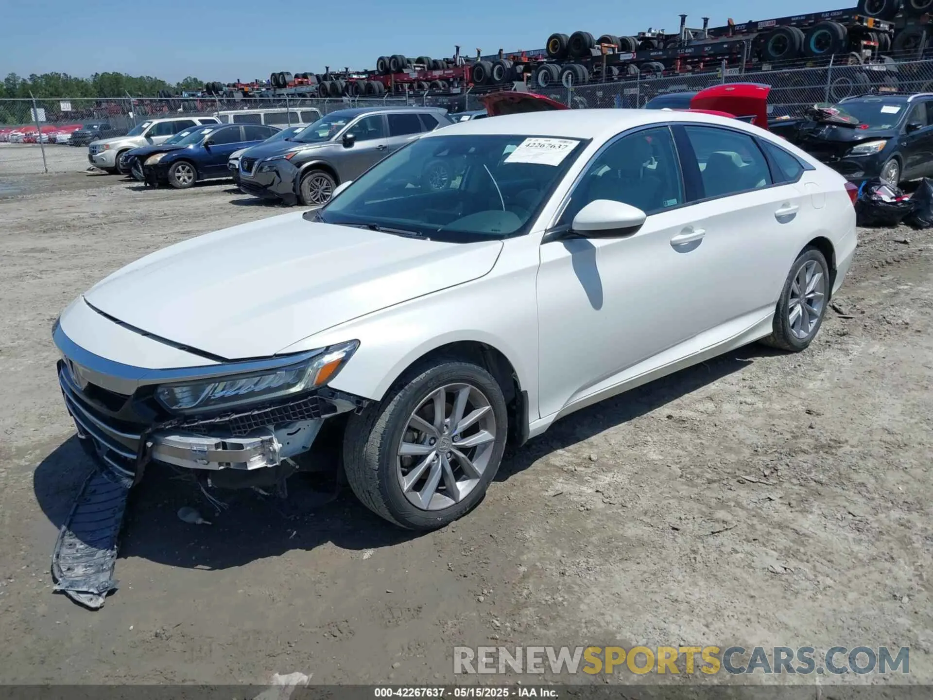 2 Photograph of a damaged car 1HGCV1F17MA046284 HONDA ACCORD 2021