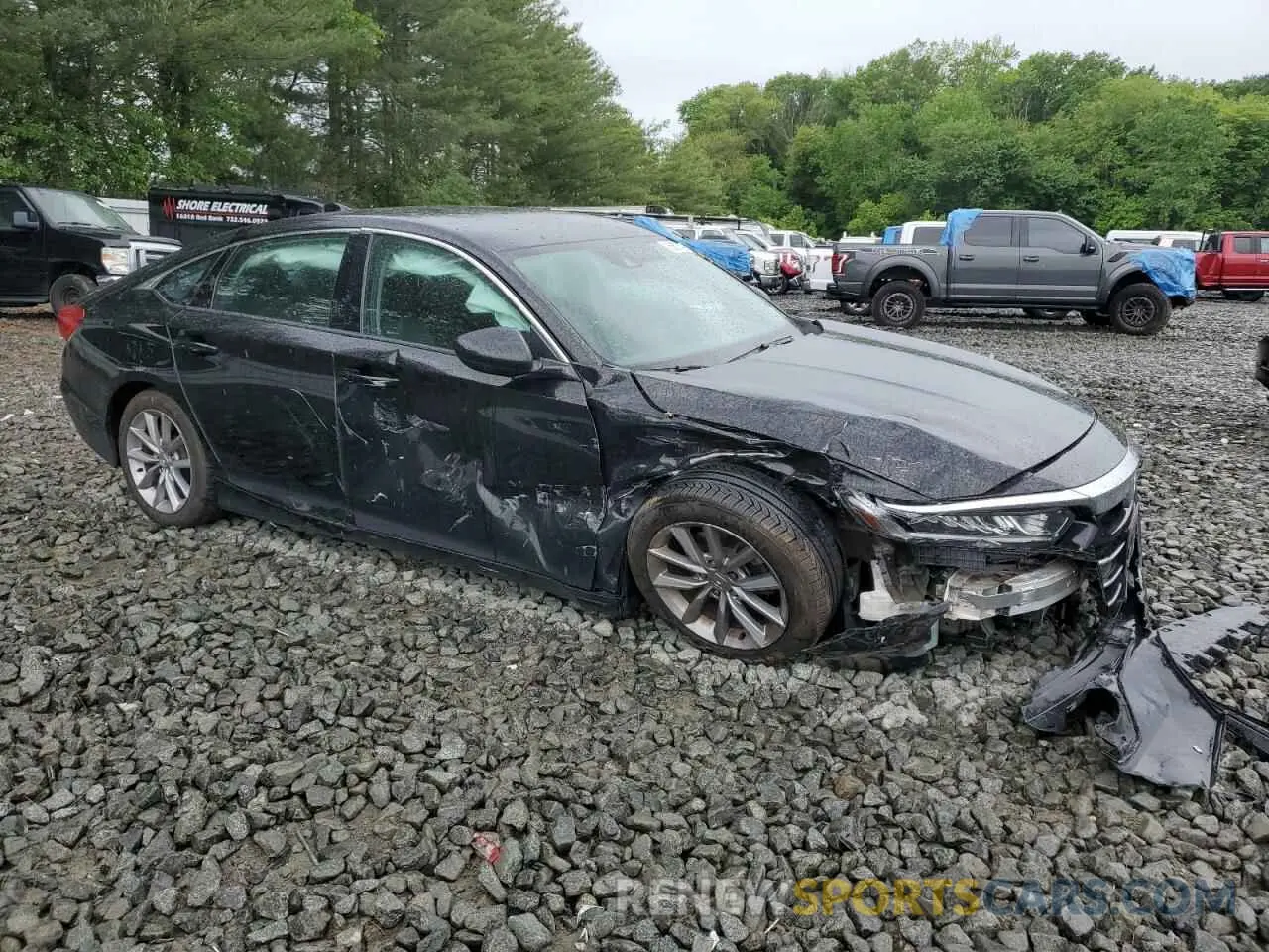 4 Photograph of a damaged car 1HGCV1F18MA017523 HONDA ACCORD 2021
