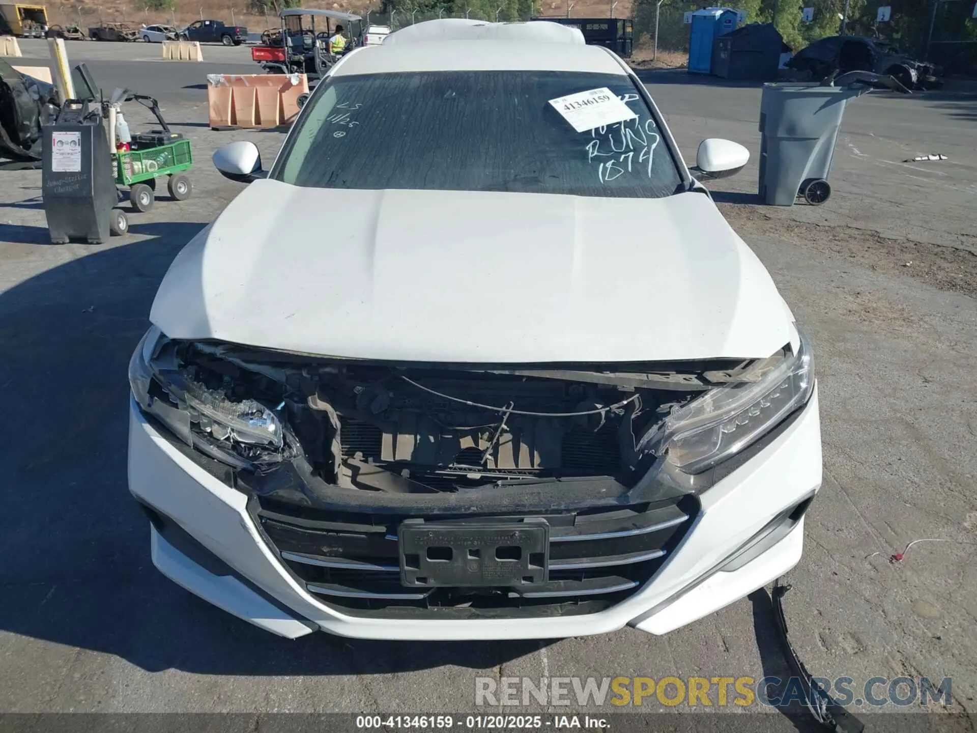 12 Photograph of a damaged car 1HGCV1F18MA031874 HONDA ACCORD 2021