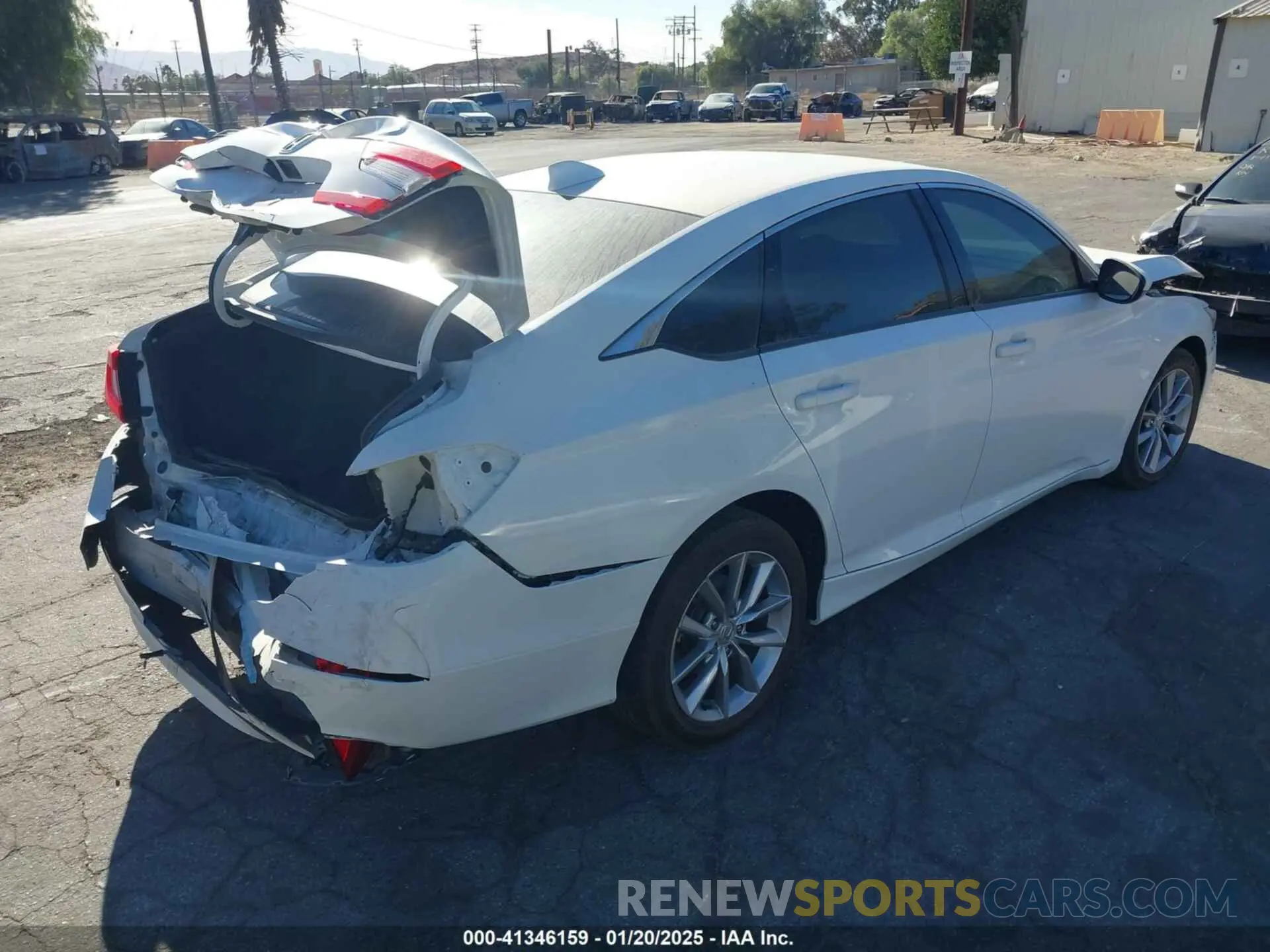 4 Photograph of a damaged car 1HGCV1F18MA031874 HONDA ACCORD 2021