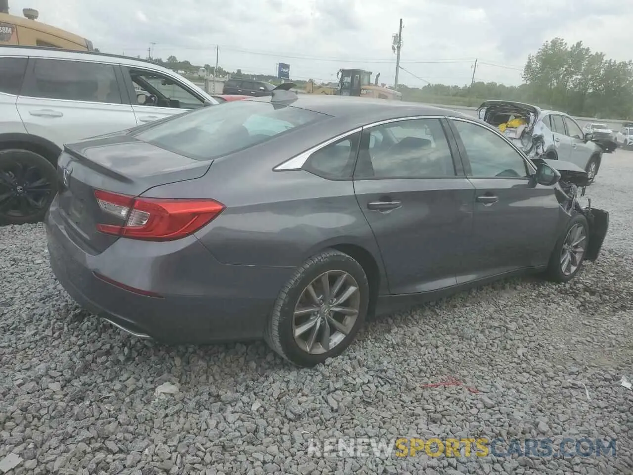 3 Photograph of a damaged car 1HGCV1F18MA036346 HONDA ACCORD 2021