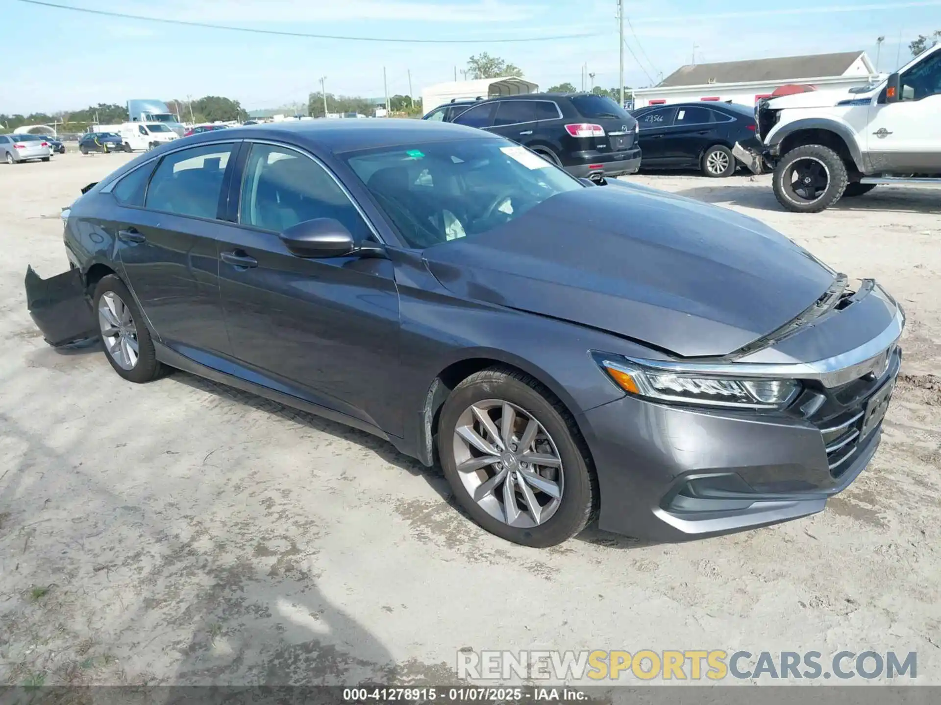 1 Photograph of a damaged car 1HGCV1F18MA095302 HONDA ACCORD 2021