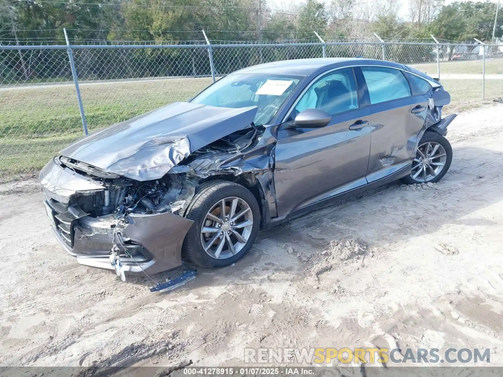 2 Photograph of a damaged car 1HGCV1F18MA095302 HONDA ACCORD 2021