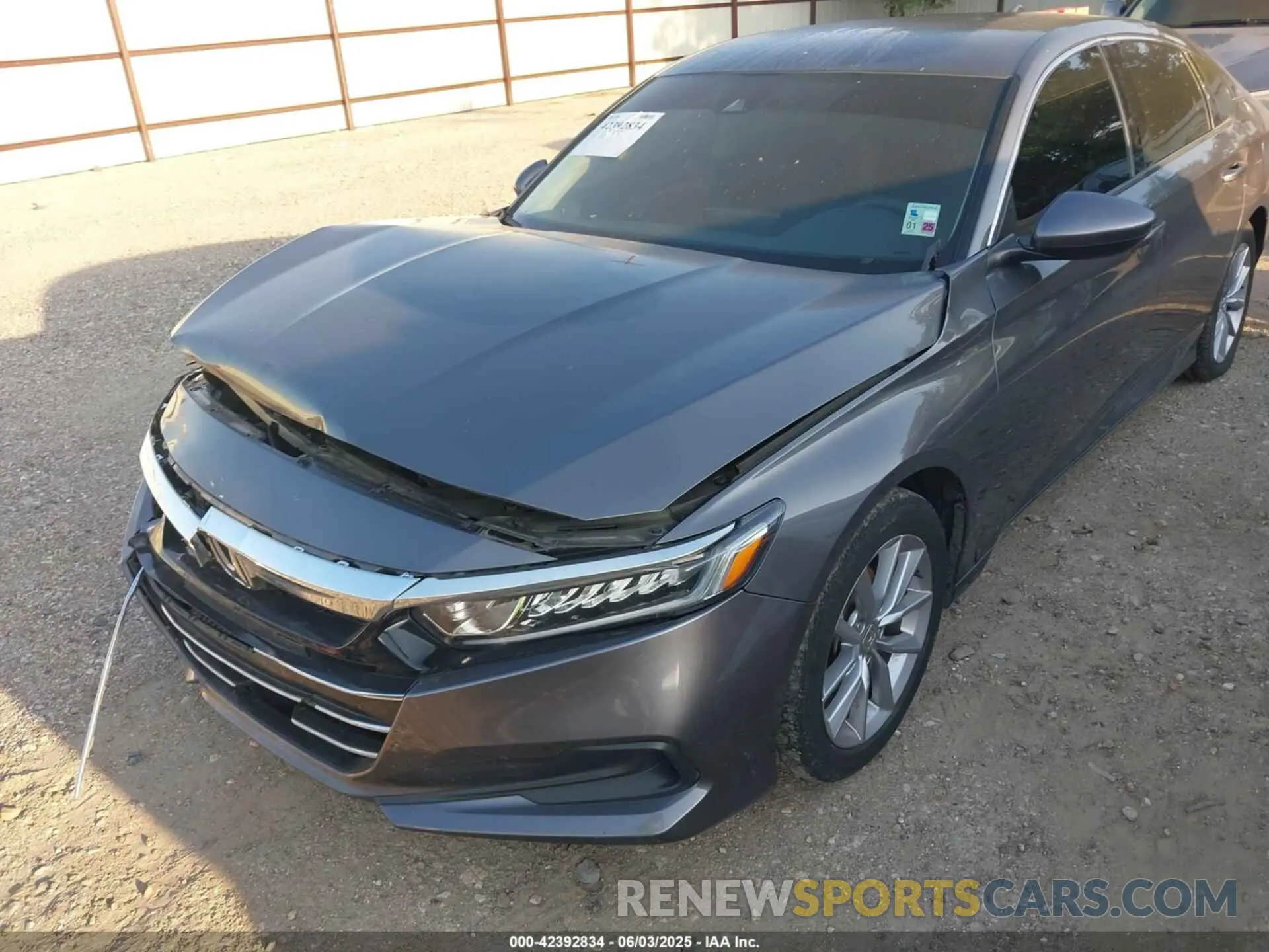 16 Photograph of a damaged car 1HGCV1F19MA017143 HONDA ACCORD 2021