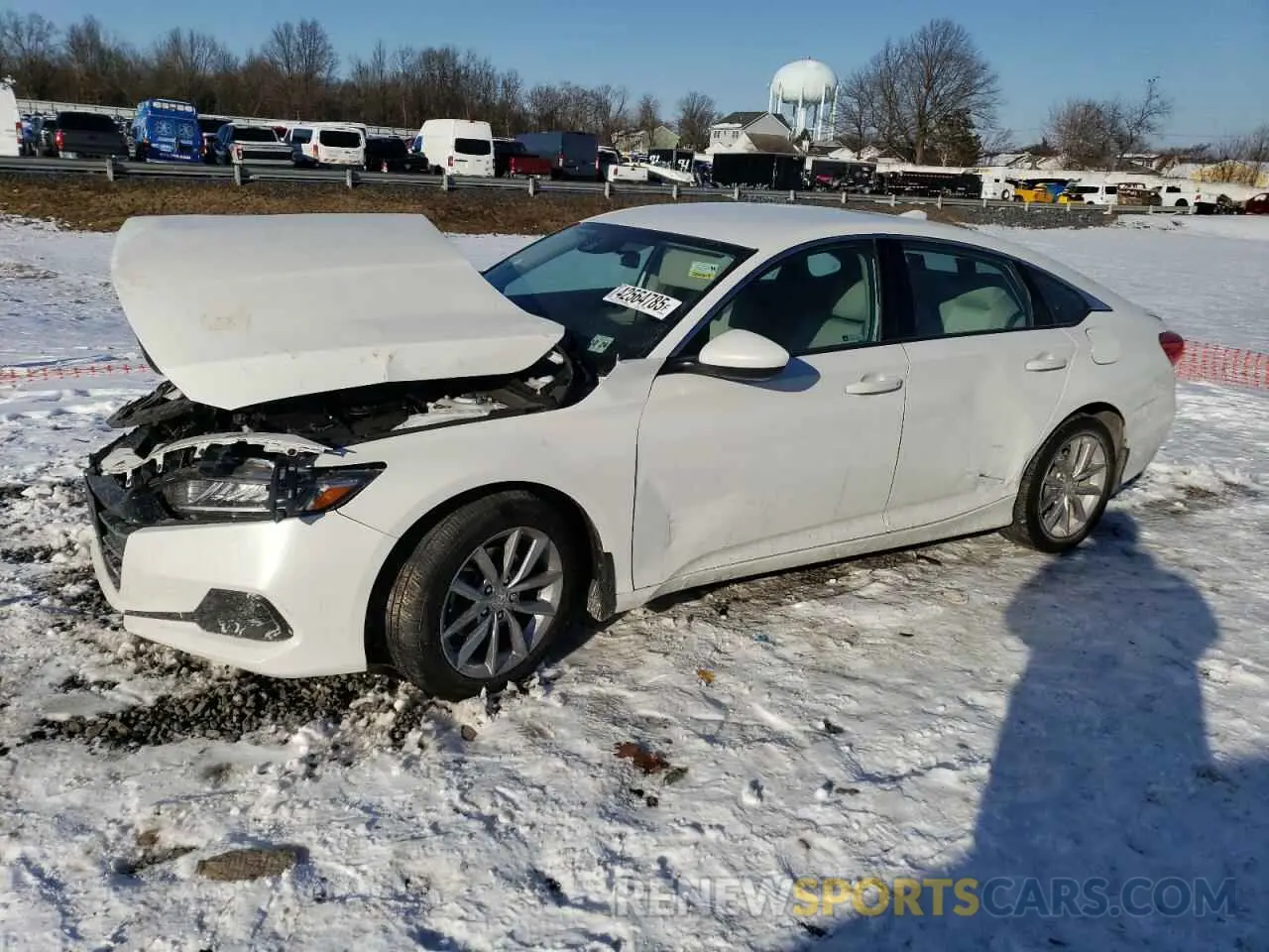 1 Photograph of a damaged car 1HGCV1F19MA054032 HONDA ACCORD 2021
