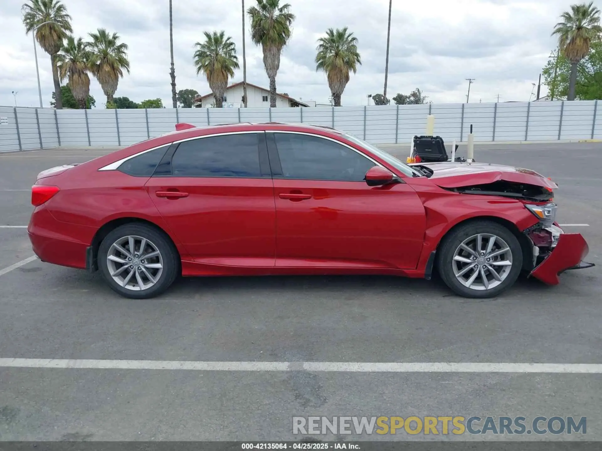 13 Photograph of a damaged car 1HGCV1F19MA076063 HONDA ACCORD 2021