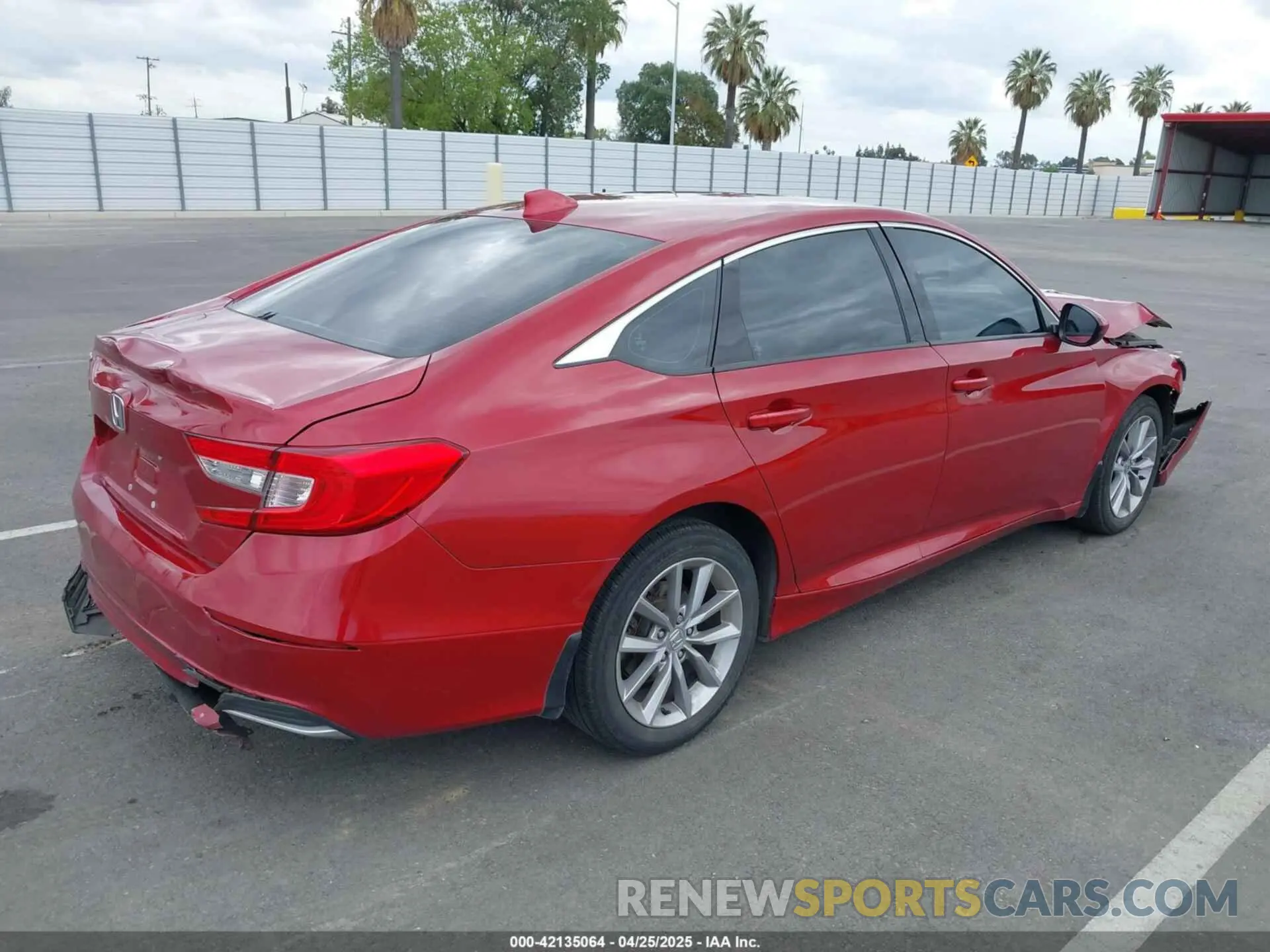 4 Photograph of a damaged car 1HGCV1F19MA076063 HONDA ACCORD 2021