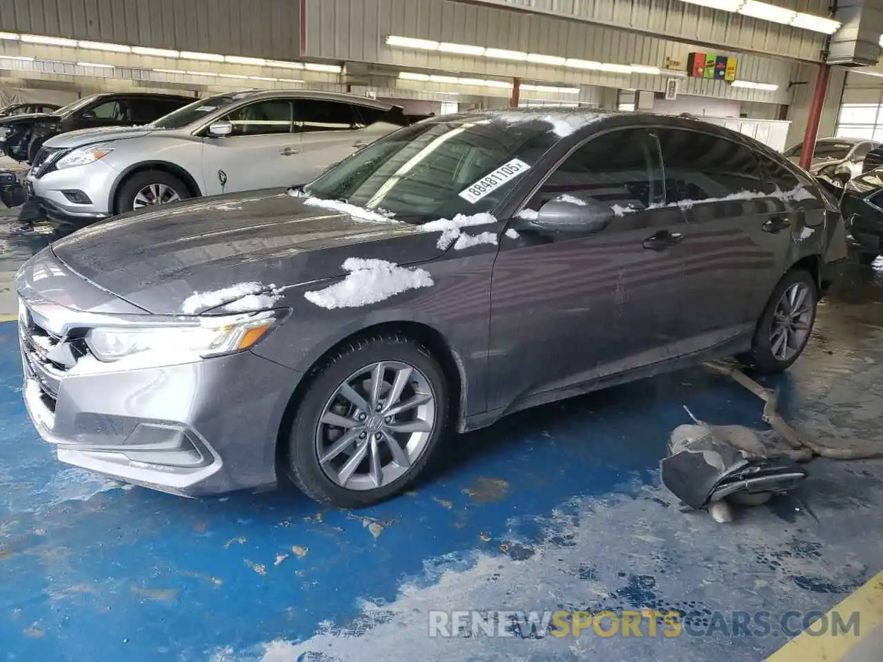 1 Photograph of a damaged car 1HGCV1F19MA090710 HONDA ACCORD 2021