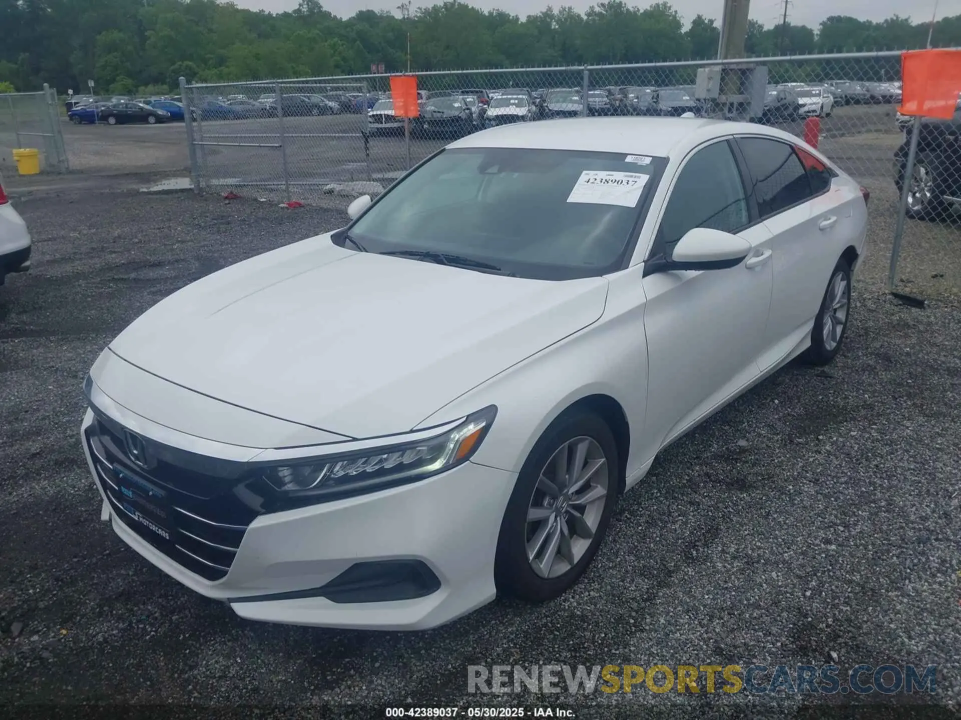 2 Photograph of a damaged car 1HGCV1F19MA118201 HONDA ACCORD 2021