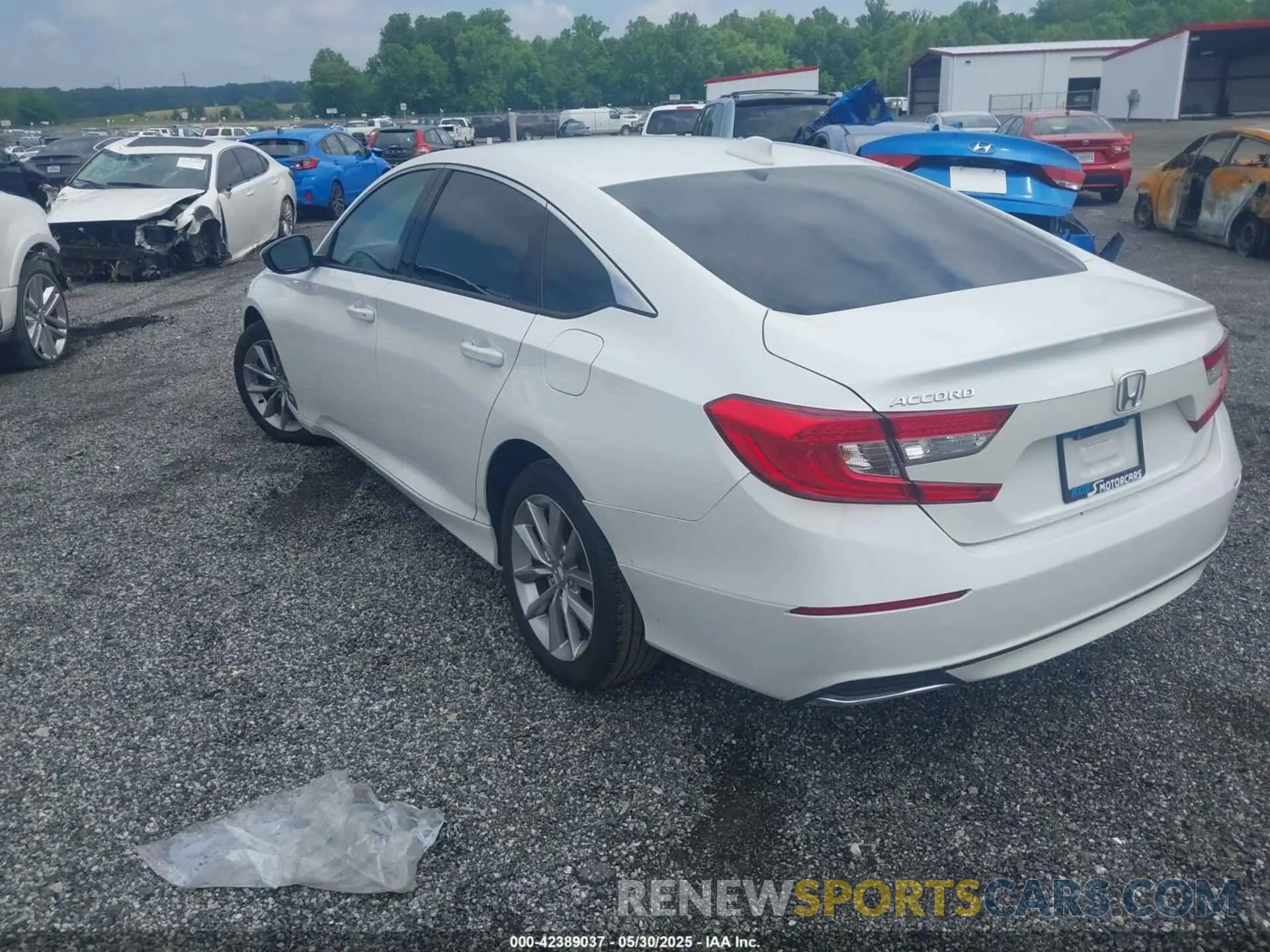 3 Photograph of a damaged car 1HGCV1F19MA118201 HONDA ACCORD 2021