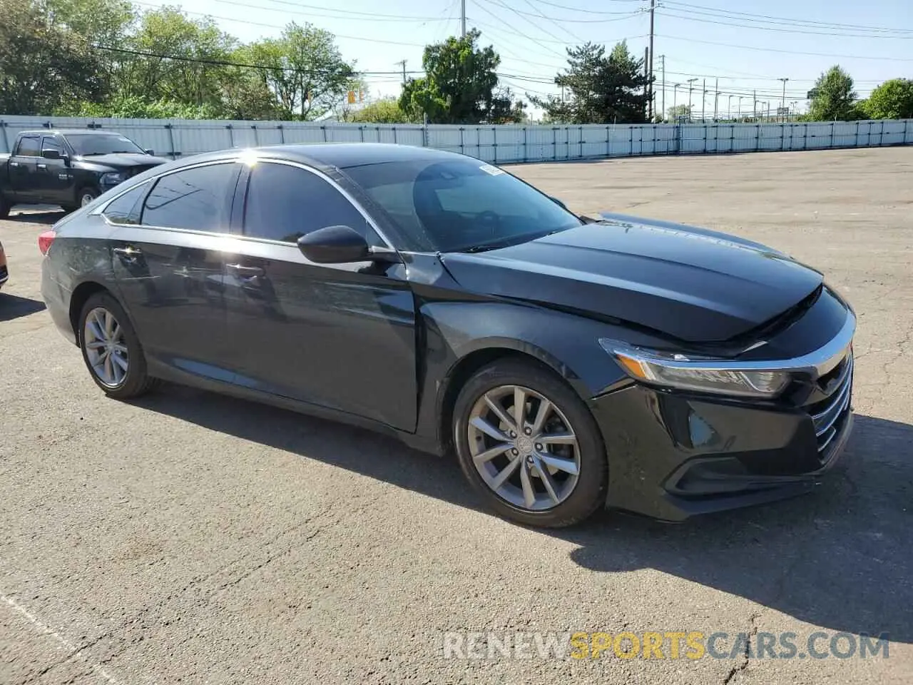 4 Photograph of a damaged car 1HGCV1F1XMA013120 HONDA ACCORD 2021